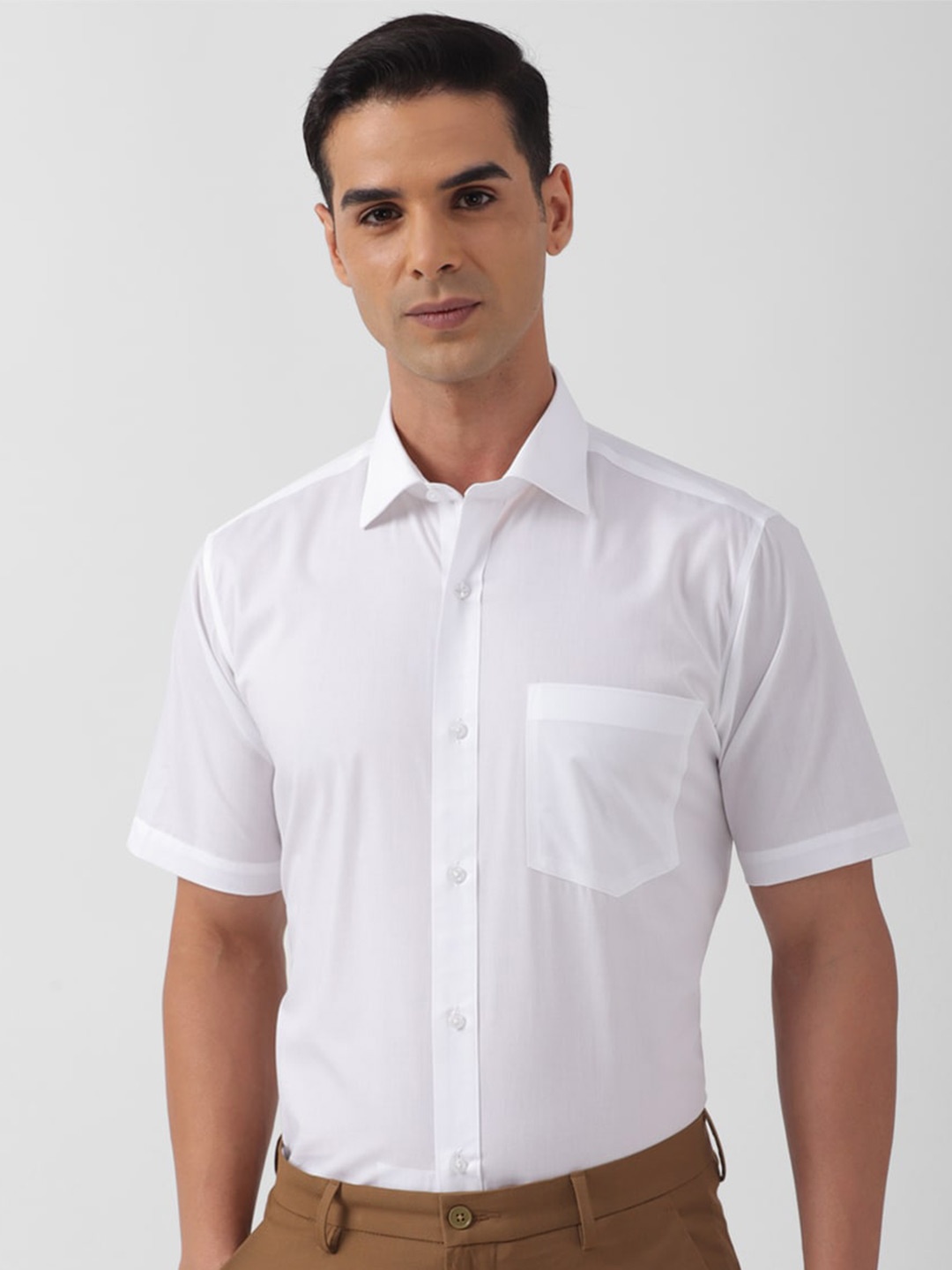 

Van Heusen Spread Collar Formal Shirt, White