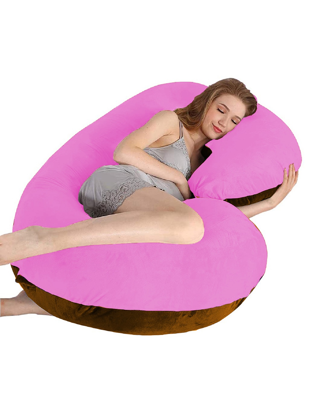 

DADDY COOL Pink Velvet Maternity Pillow