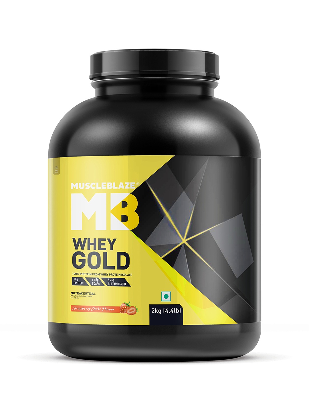 

MuscleBlaze Strawberry Isolate Proteins, Pink