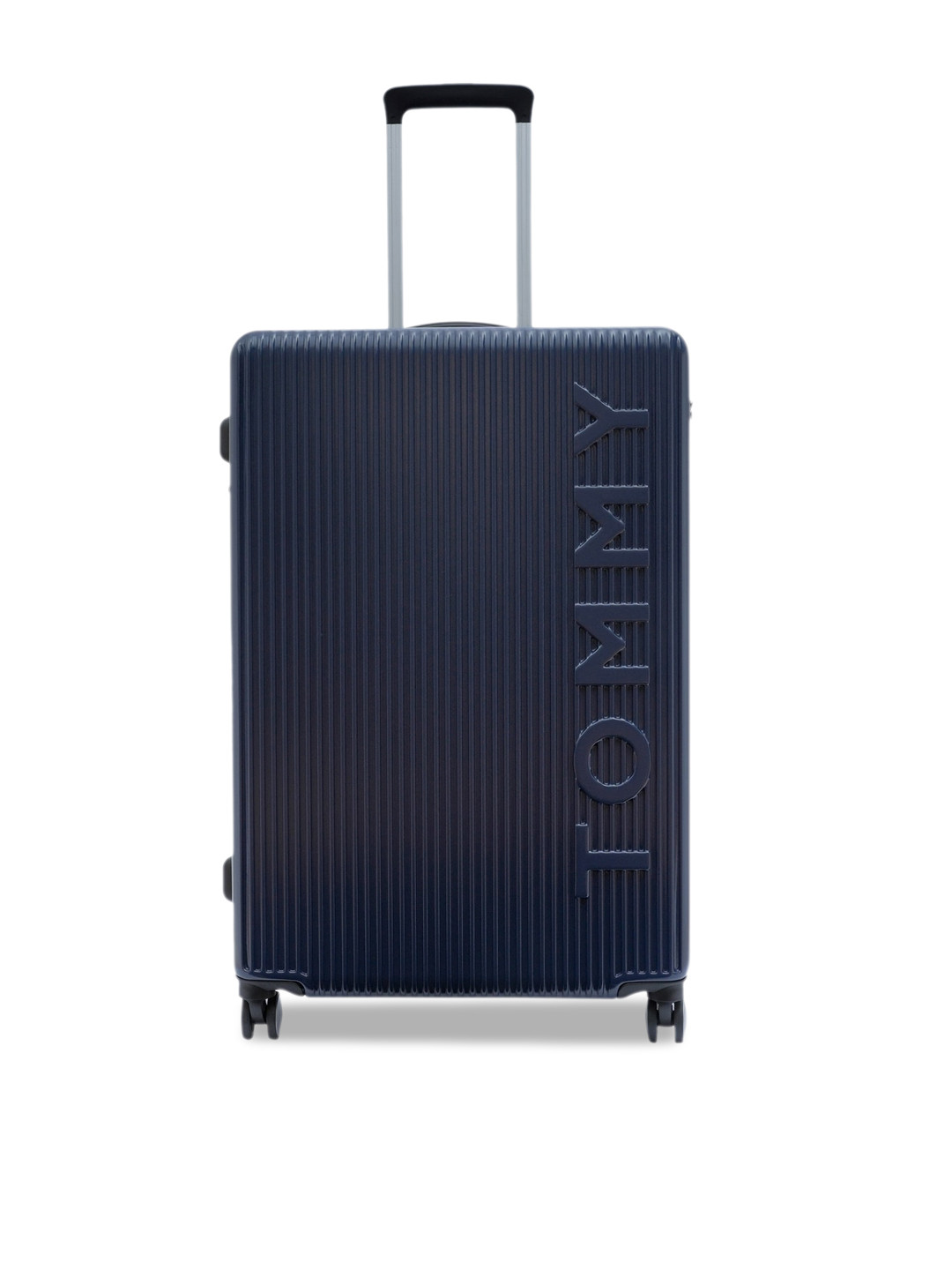 

Tommy Hilfiger Hard Sided Large Trolley Bag, Navy blue