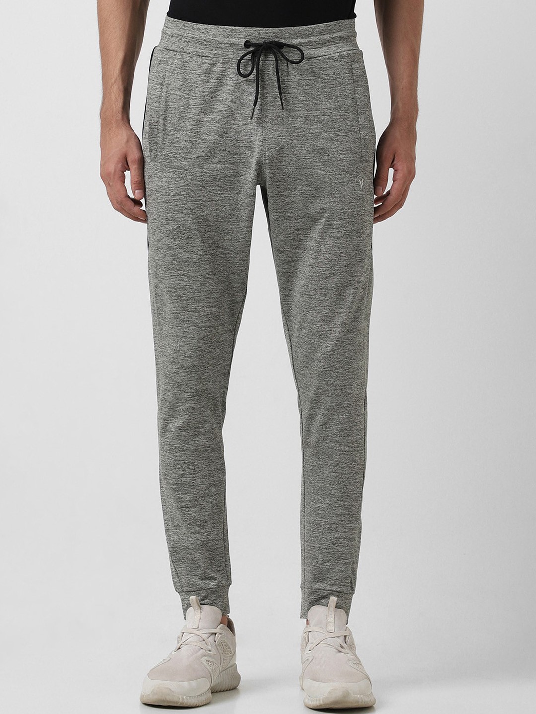 

Van Heusen Flex Men Mid-Rise Slim Fit Joggers, Grey