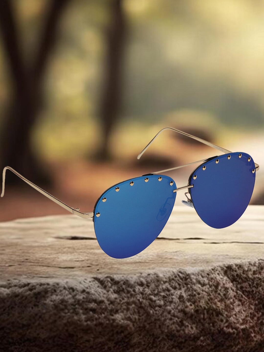 

Mast & Harbour Unisex Other Sunglasses With UV Protected Lens M&HSG-TOM-05, Blue