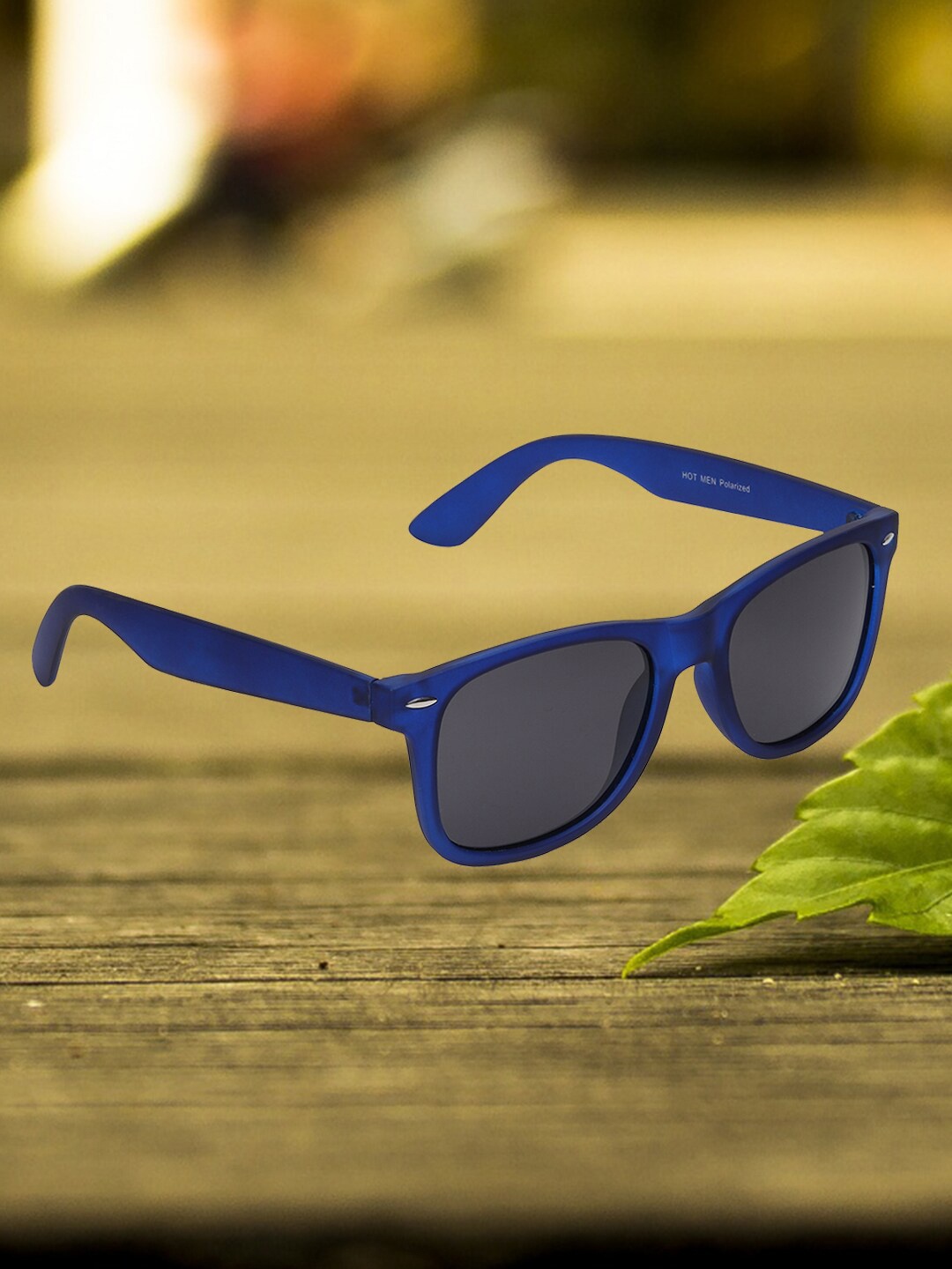 

Mast & Harbour Black Unisex Wayfarer Sunglasses with UV Protected Lens M&HSG-2140-02
