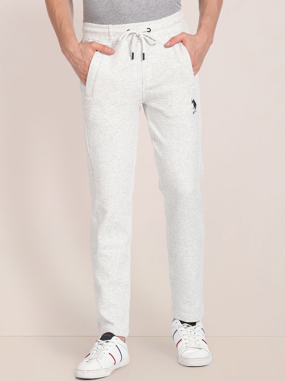 

U.S. Polo Assn. Men Straight-Fit Track Pants, Grey