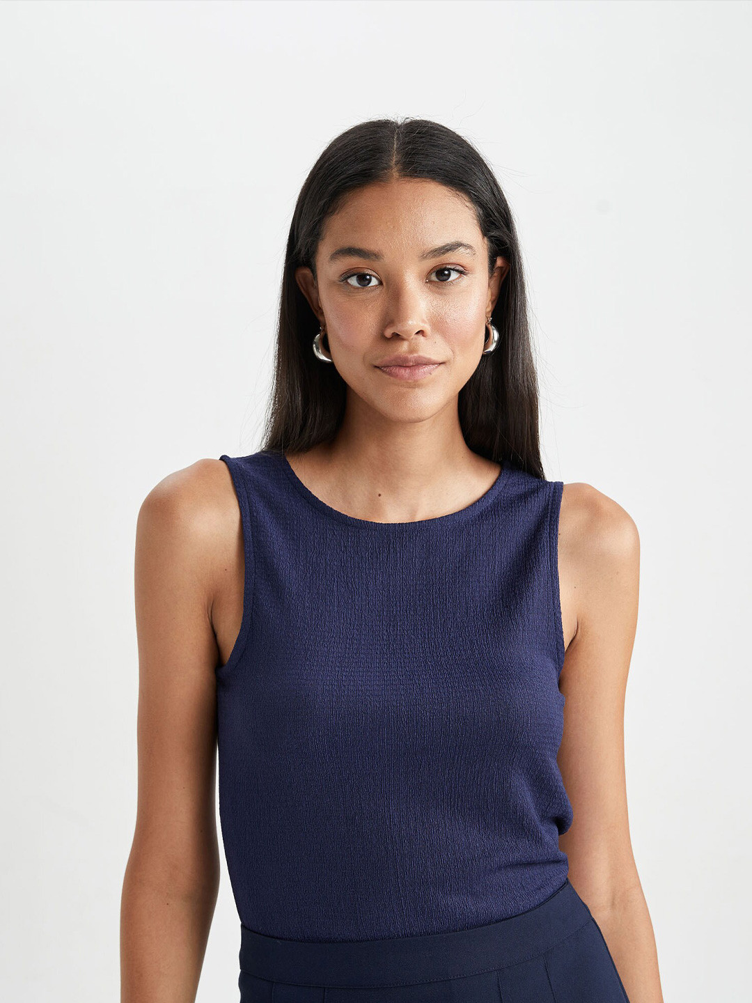 

DeFacto Sleeveless Top, Blue