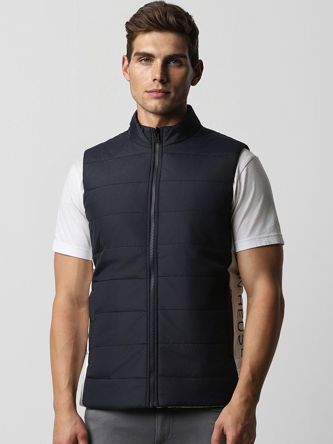 

Van Heusen Sport Cotton Padded Jacket, Navy blue
