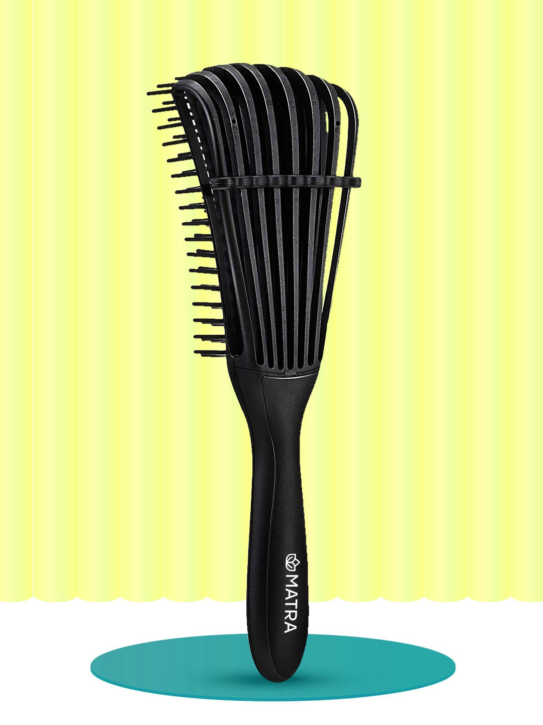 

MATRA Octopus Detangling Hair Comb Brush - Black