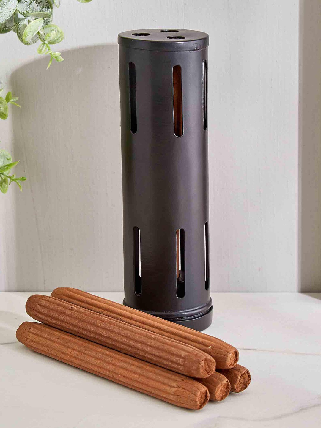 

Home Centre Brown 6 Pieces Citronella Incense Sticks with Metal Holder
