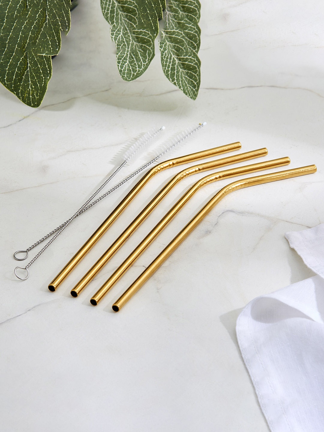 

Home Centre Wexford Oregon 6 Pieces Stainless Steel Straws, Gold