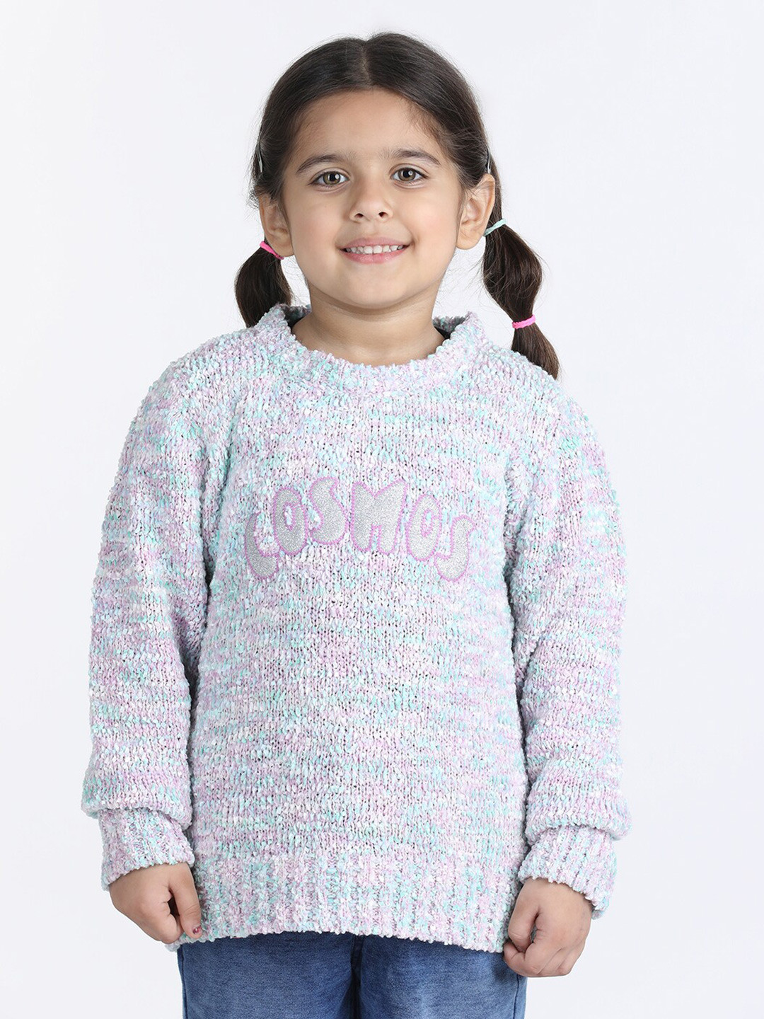 

Wingsfield Girls Embroidered Pullover, Green