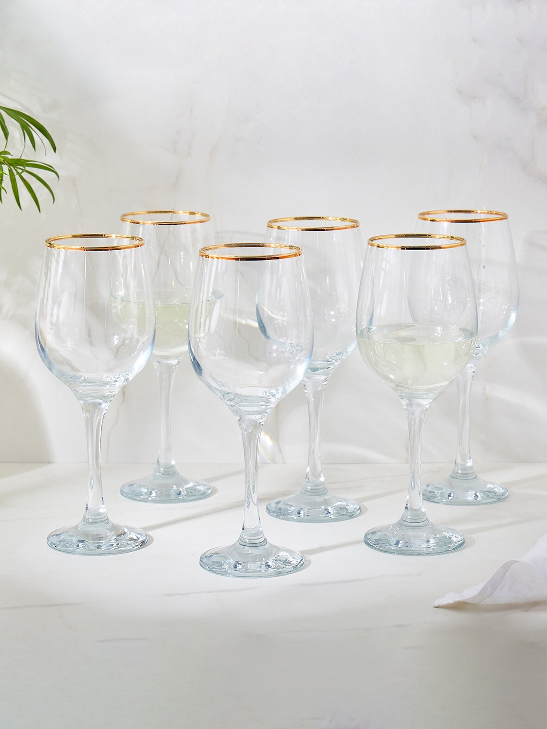

Home Centre Kin Transparent 6-Pieces Wine Glass 425 ml