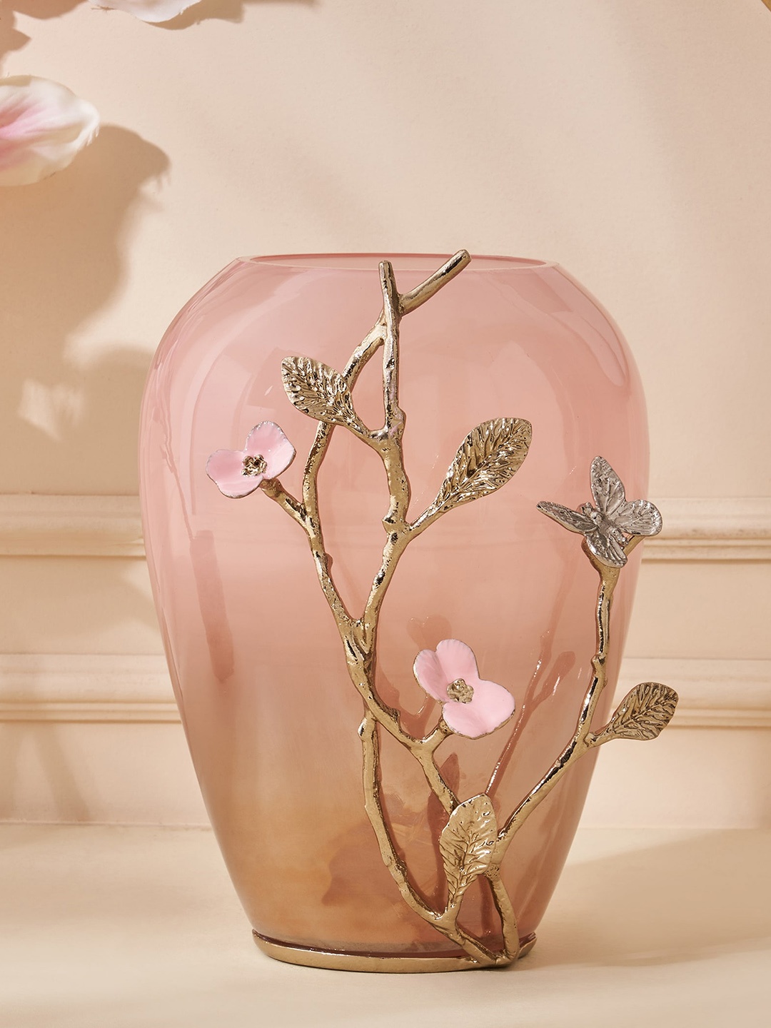 

Home Centre Eternity Vivere Pink Glass Decorative Vase