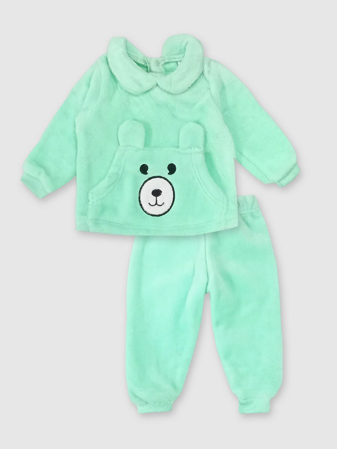 

Moms Love Infant Girls Printed T-shirt With Trousers, Sea green