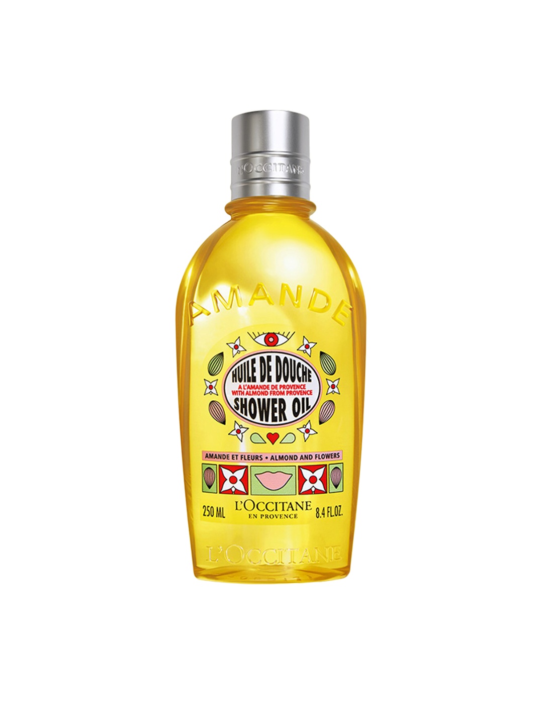 

LOccitane en Provence Almond & Flowers Shower Oil - 250ml, Yellow