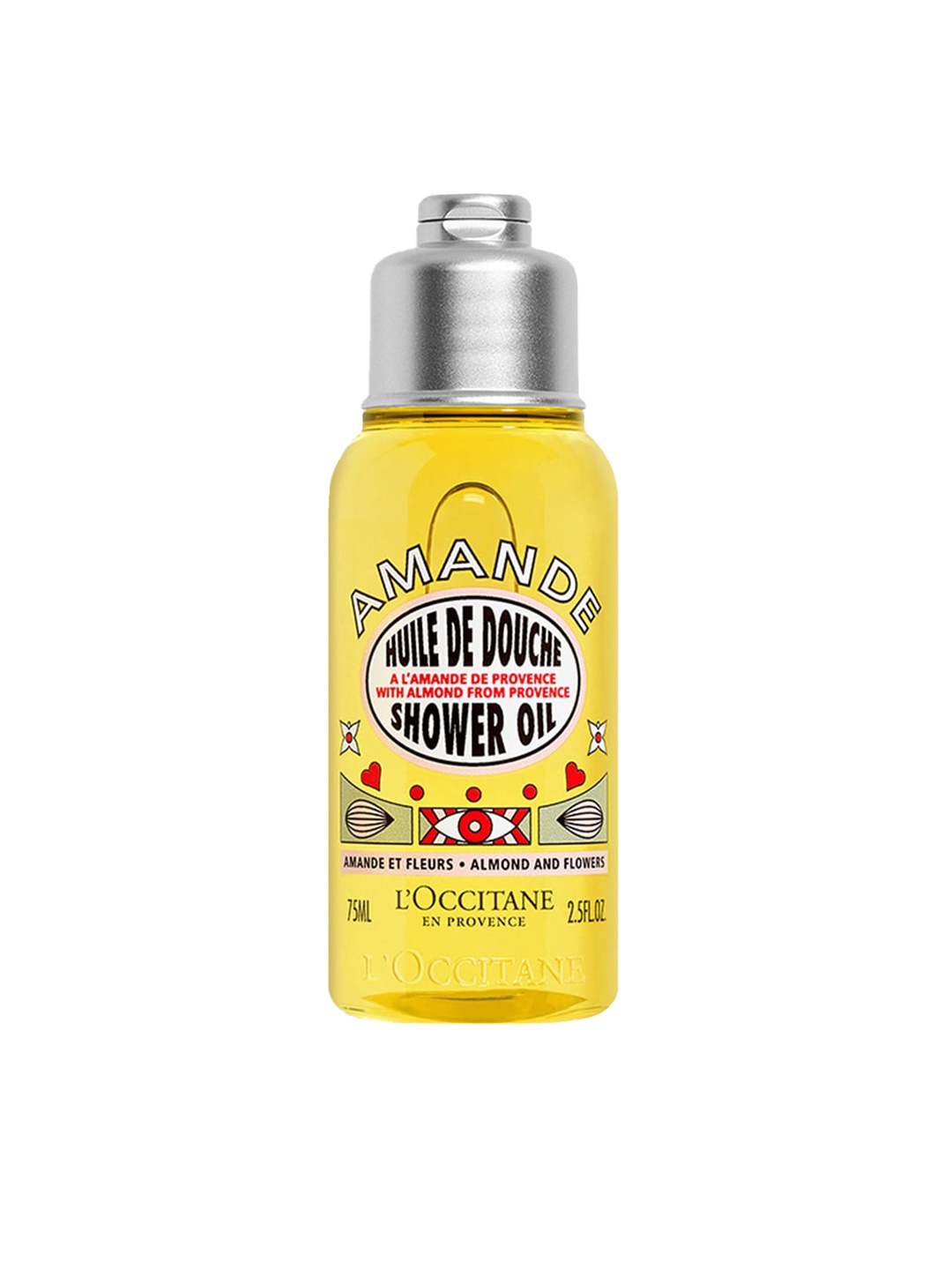 

LOccitane en Provence Almond & Flowers Shower Oil - 75ml, Yellow