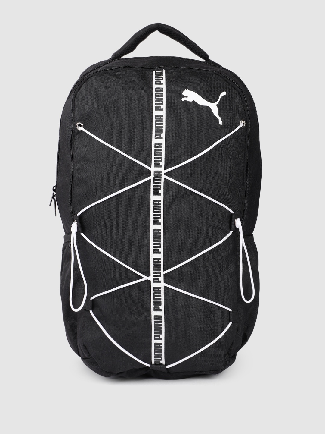 

Puma Unisex String Brand Logo Printed Backpack, Black