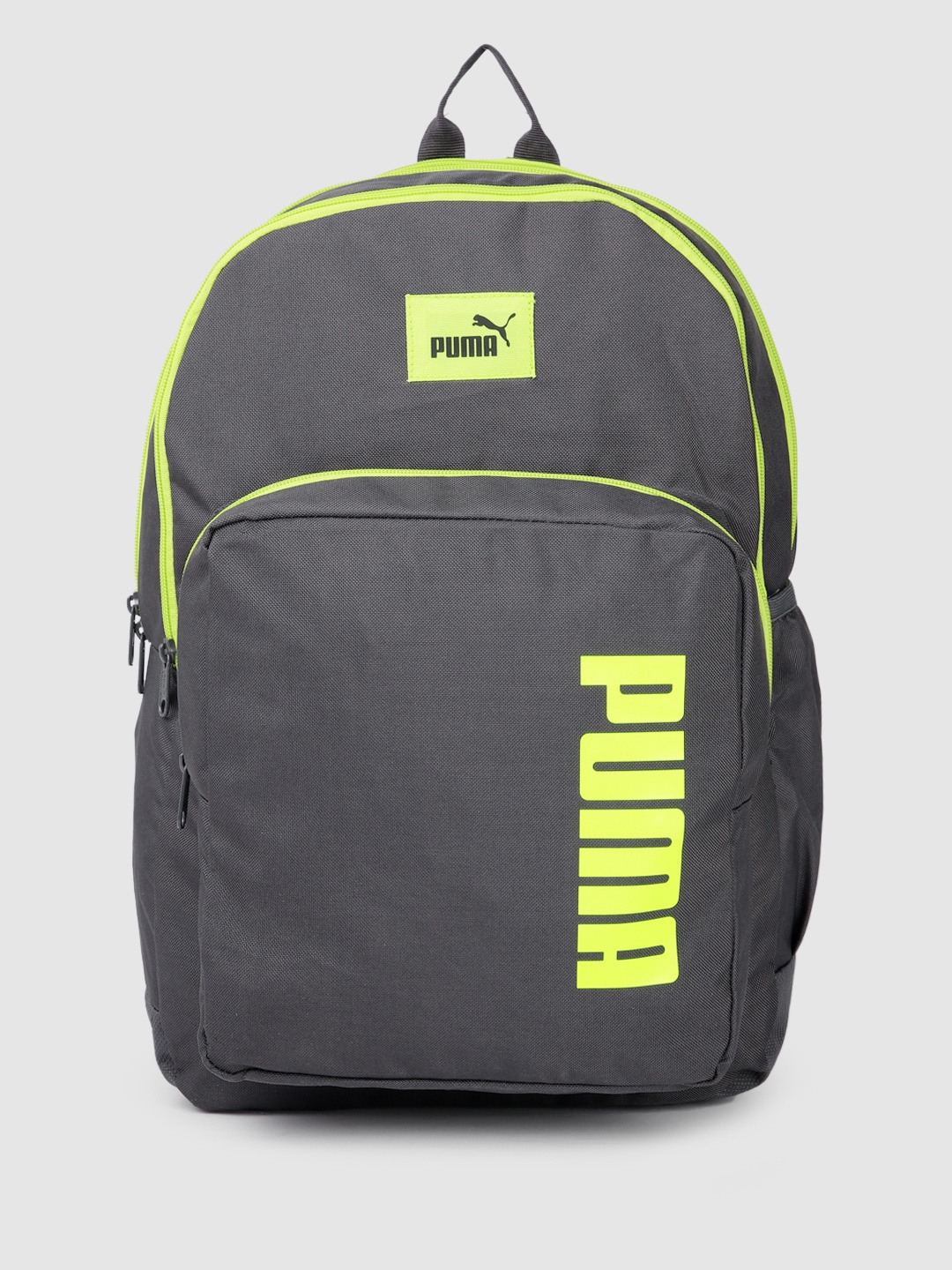 

Puma Unisex Brand Logo Printed Backpack, Grey