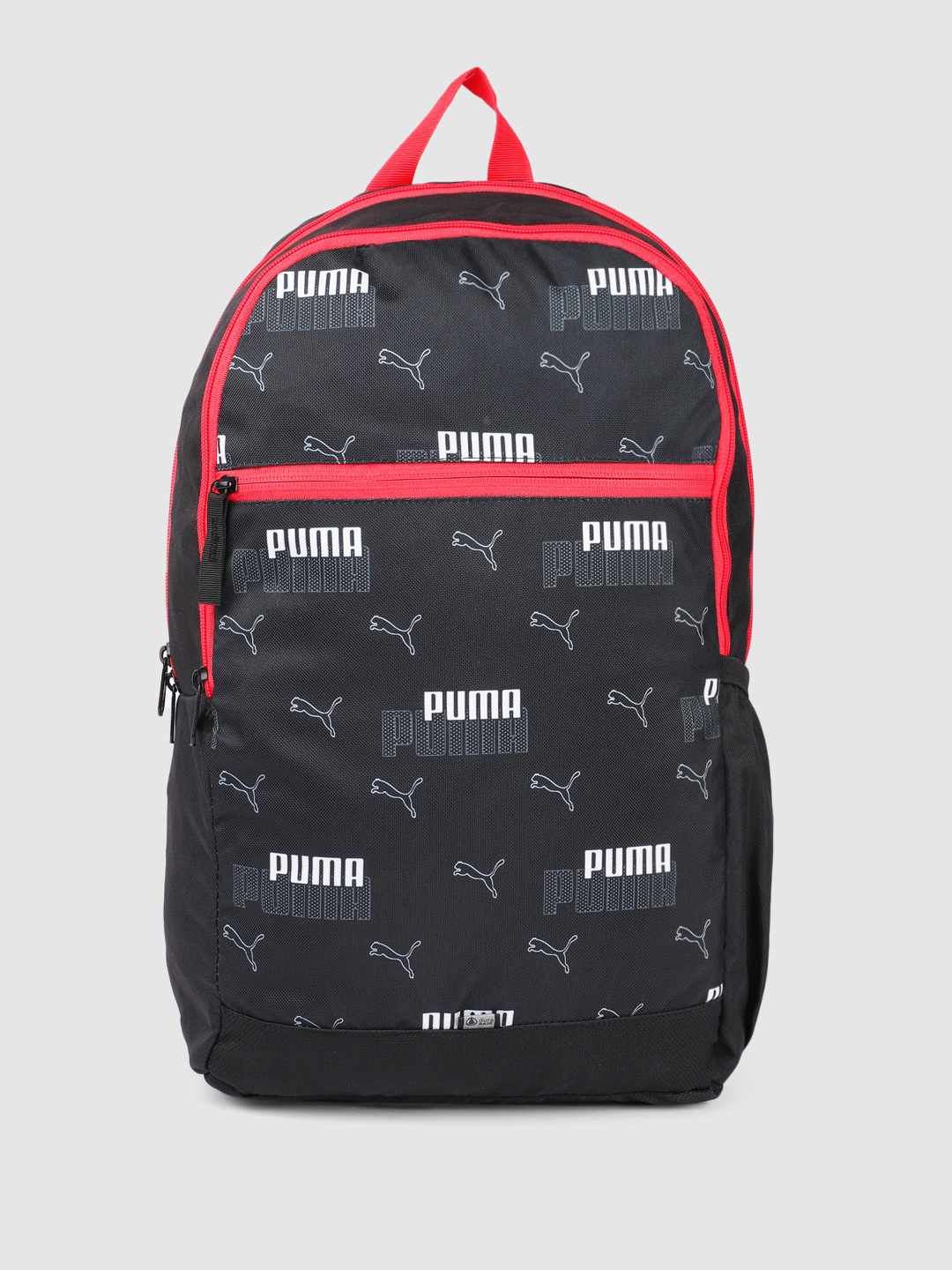 

Puma Unisex Brand Logo Printed Backpack, Black