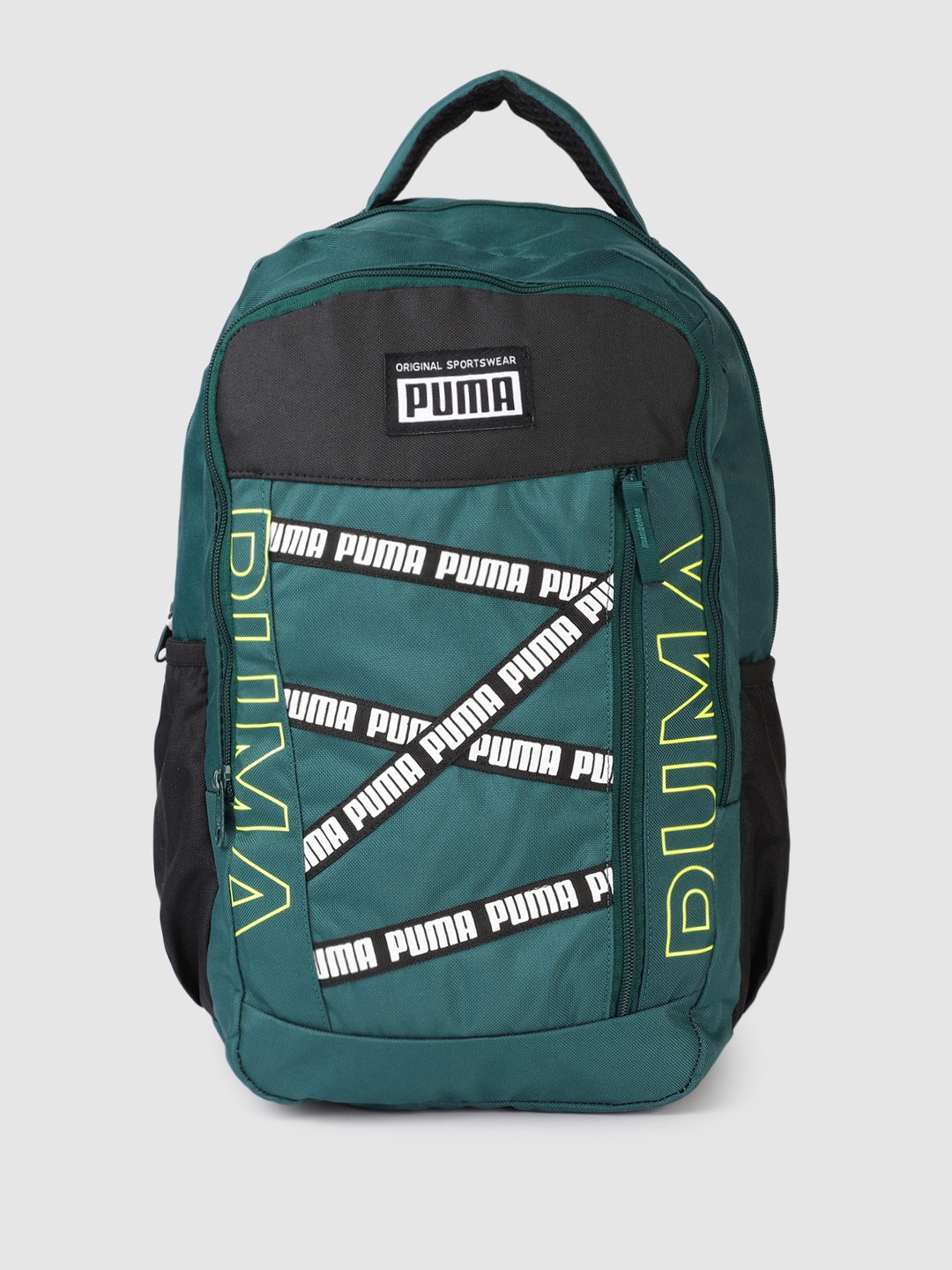 

Puma Unisex Tape Brand Logo Backpack, Green