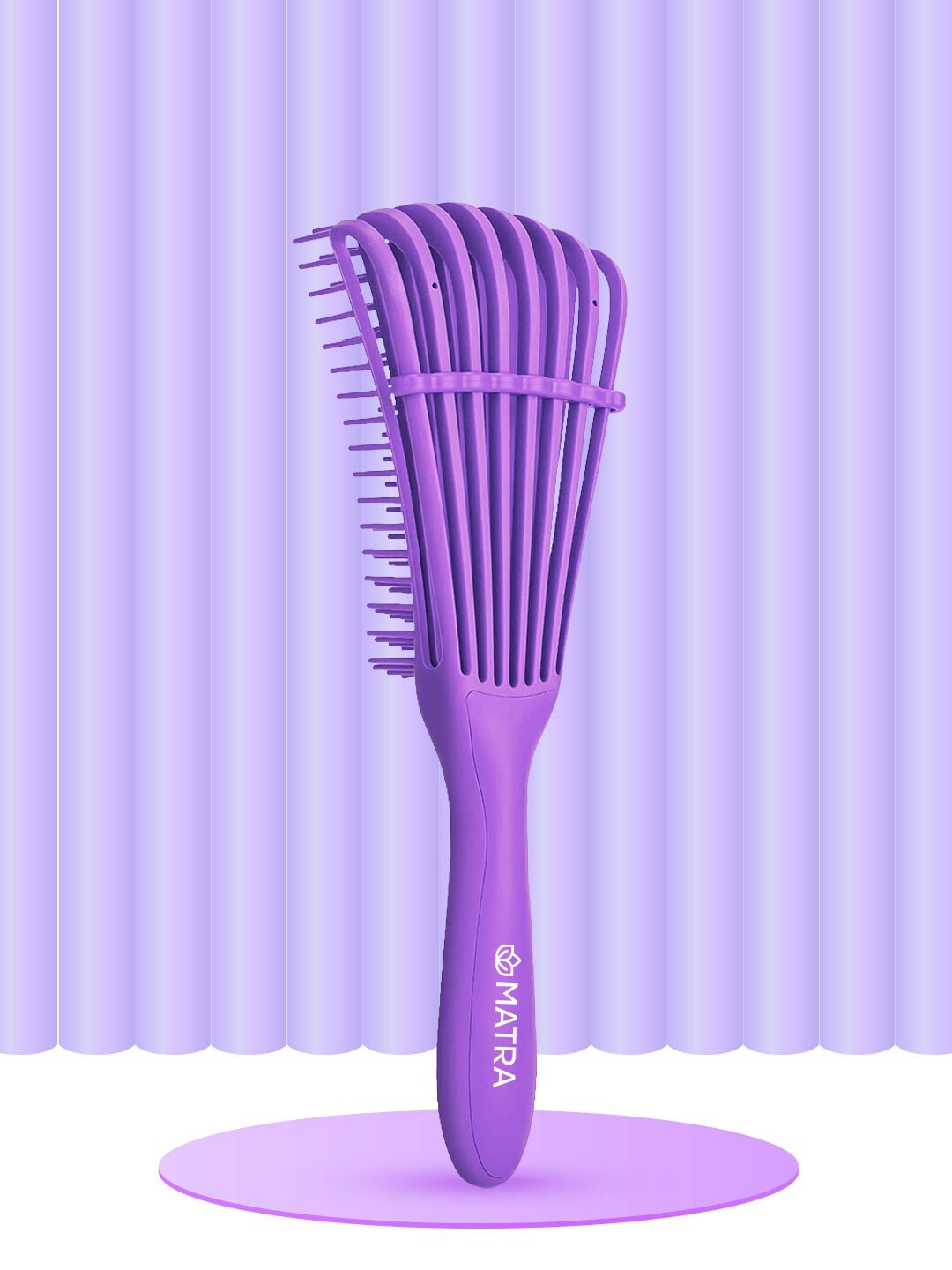 

MATRA Octopus Detangling Hair Comb Brush - Purple