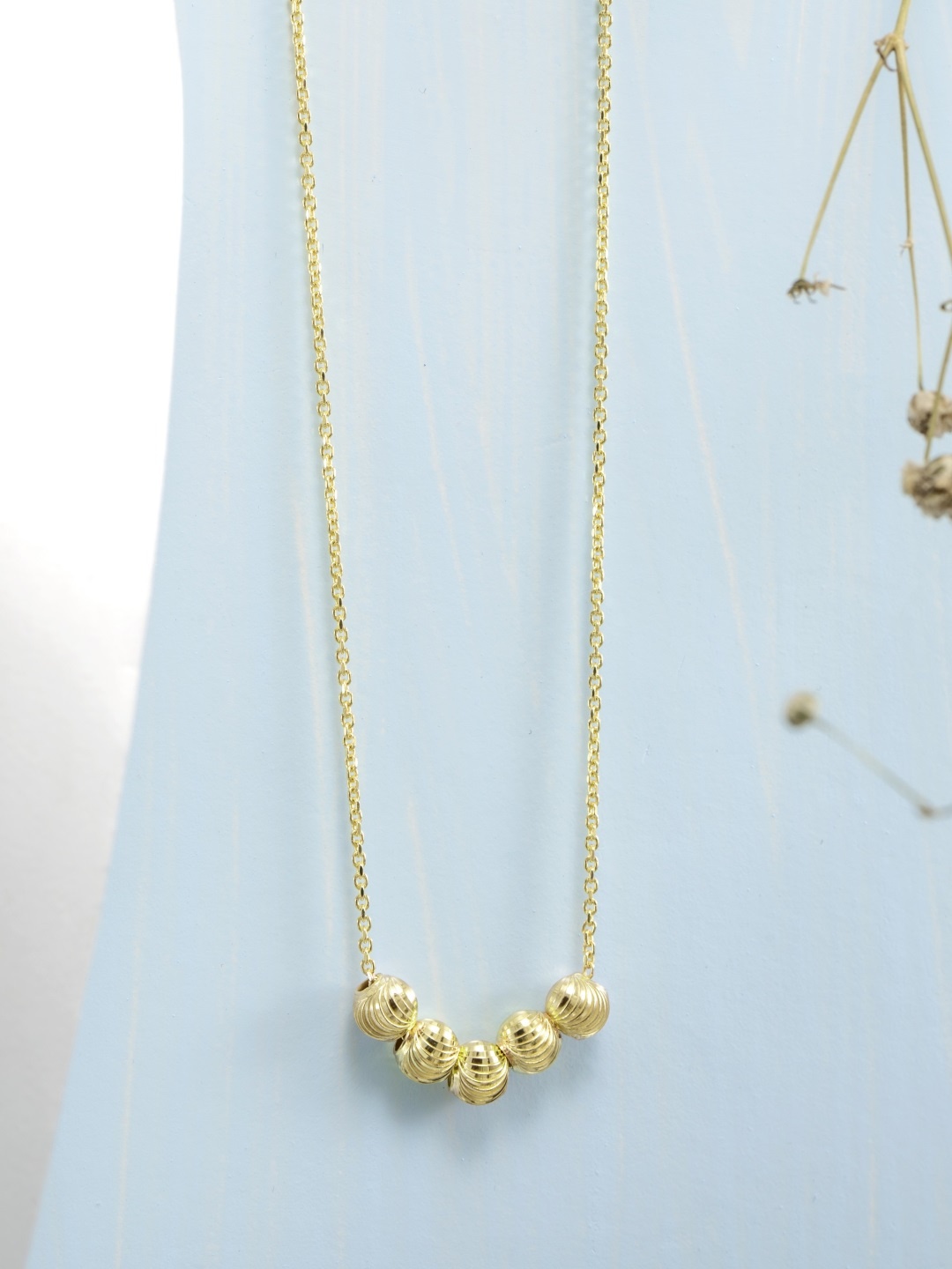 

Zavya 925 Sterling Silver Gold-Plated Chain