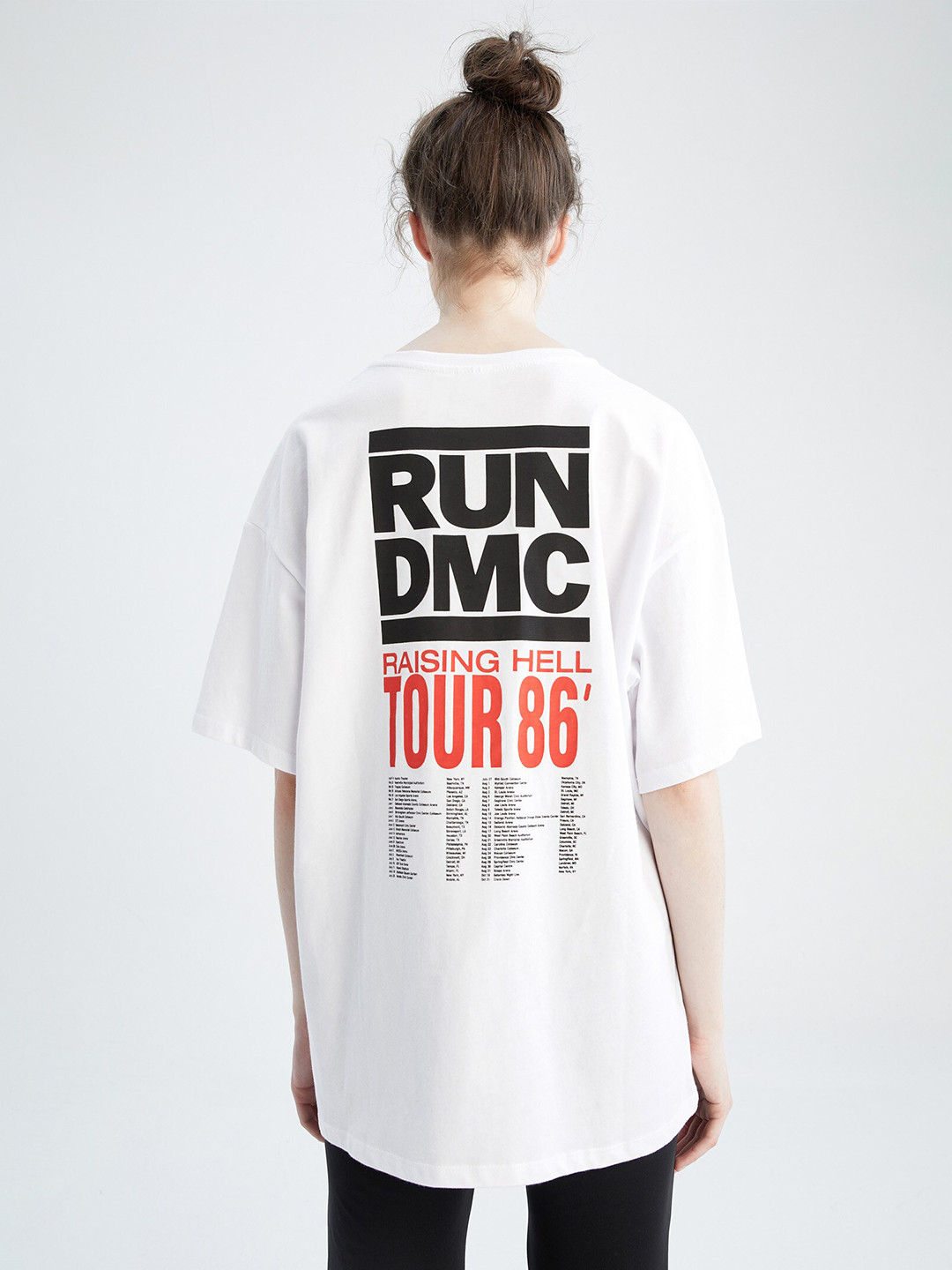 

DeFacto Typography Printed T-shirt, White