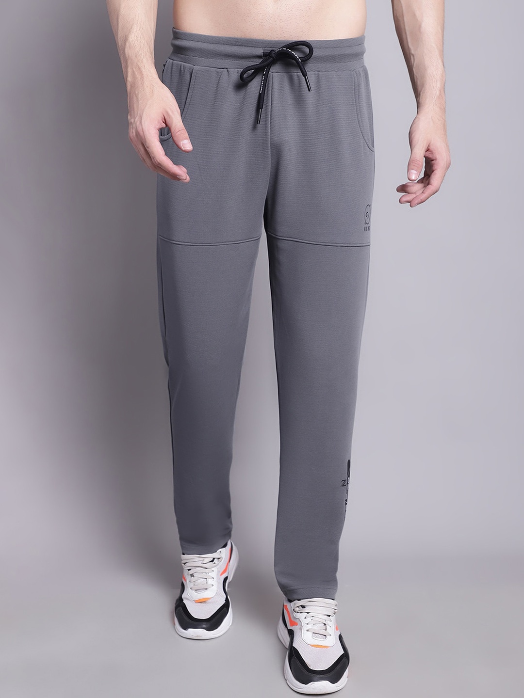 

VENITIAN Men Dry Fit Cotton Track Pants, Grey