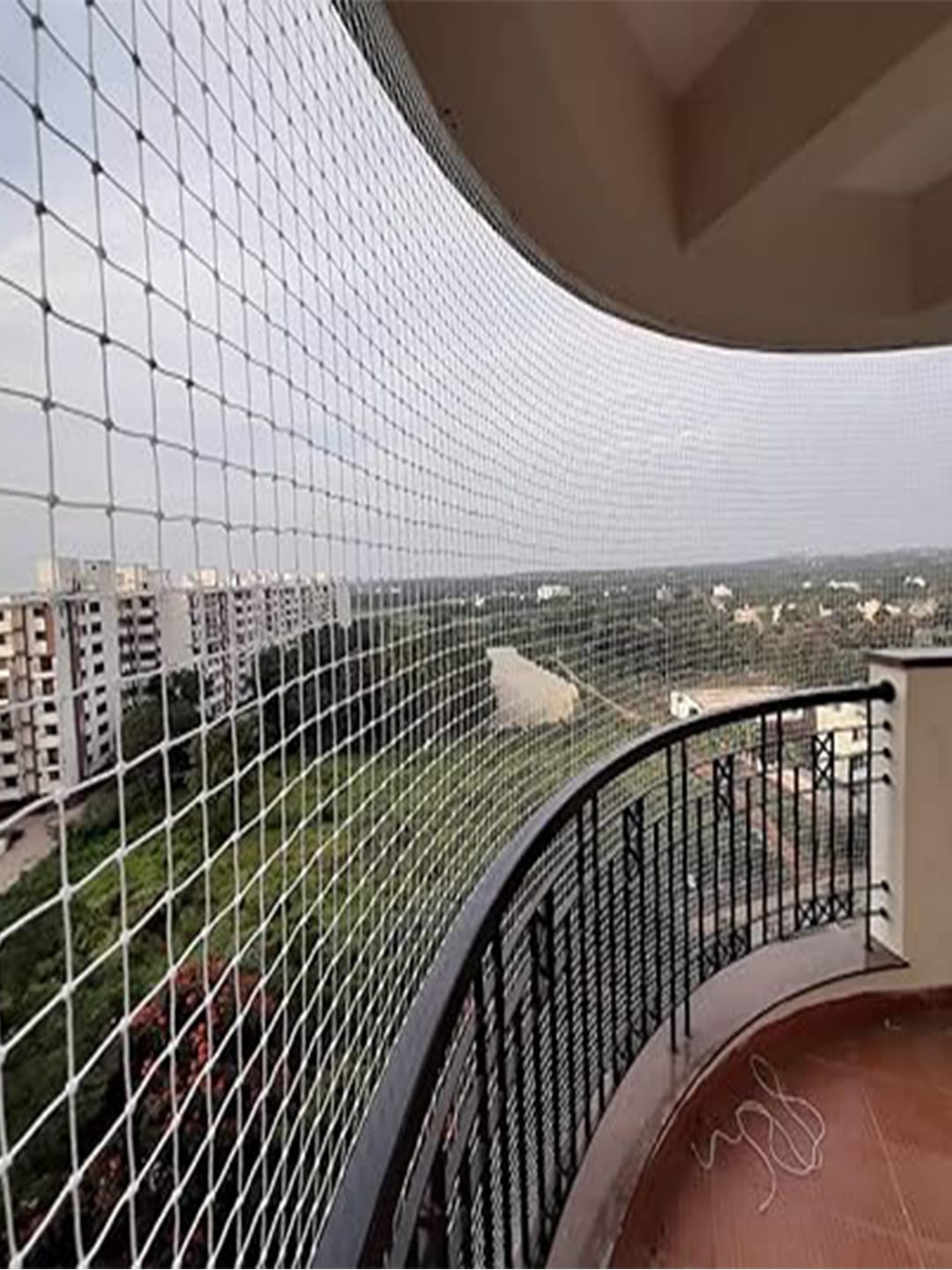 

Kuber Industries White UV Stabilised Anti Bird Net