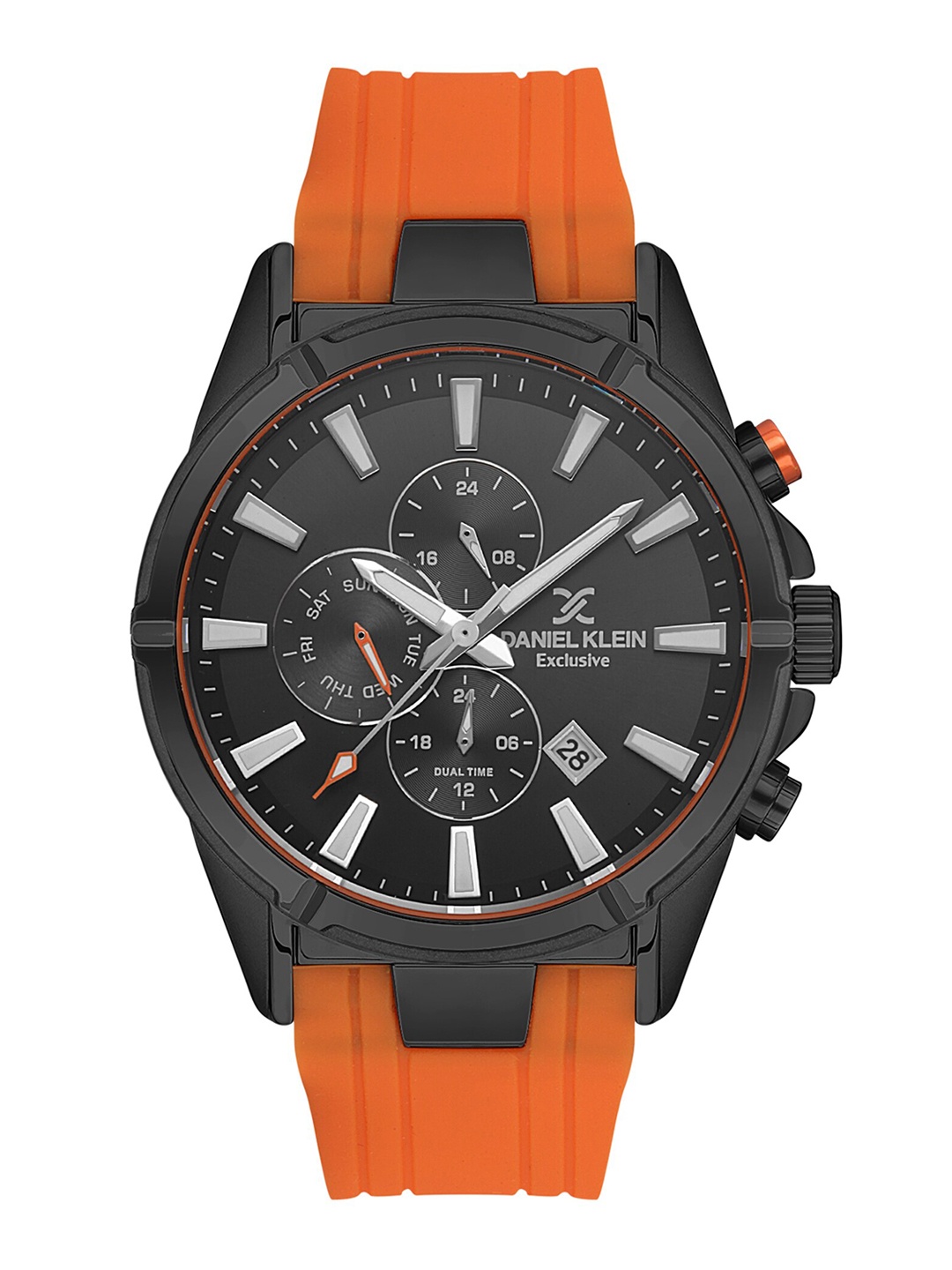

Daniel Klein Men Embellished Dial & Straps Analogue Watch DK.1.13558-4, Black