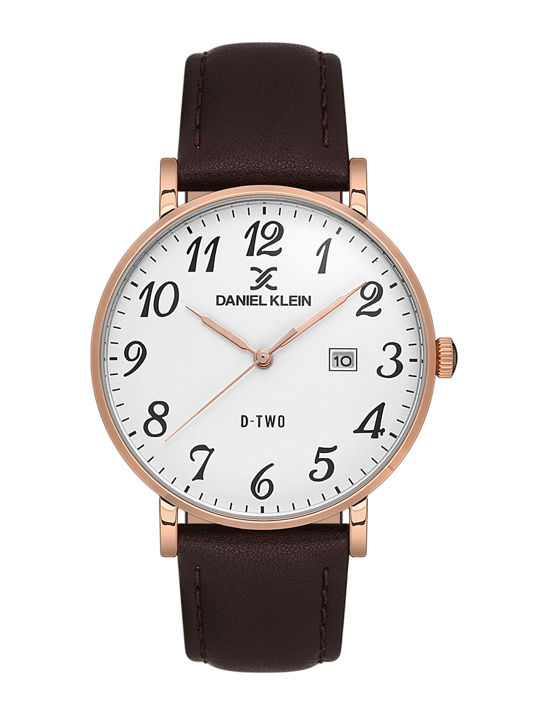

Daniel Klein Arcadia Men Leather Straps Analogue Watch DK.1.13562-3, White