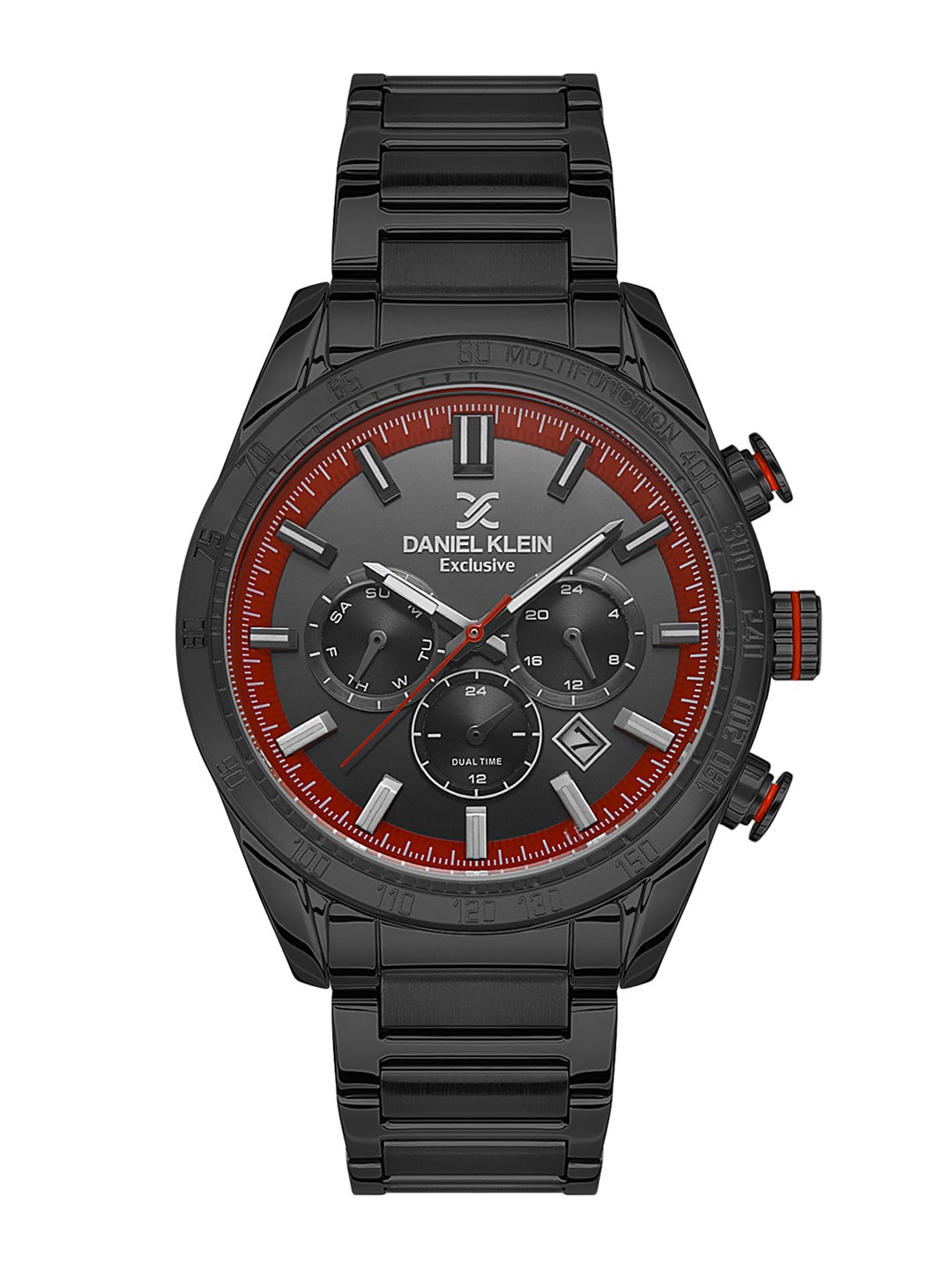 

Daniel Klein Exclusive Men Bracelet Style Straps Analogue Watch DK.1.13536-5, Black