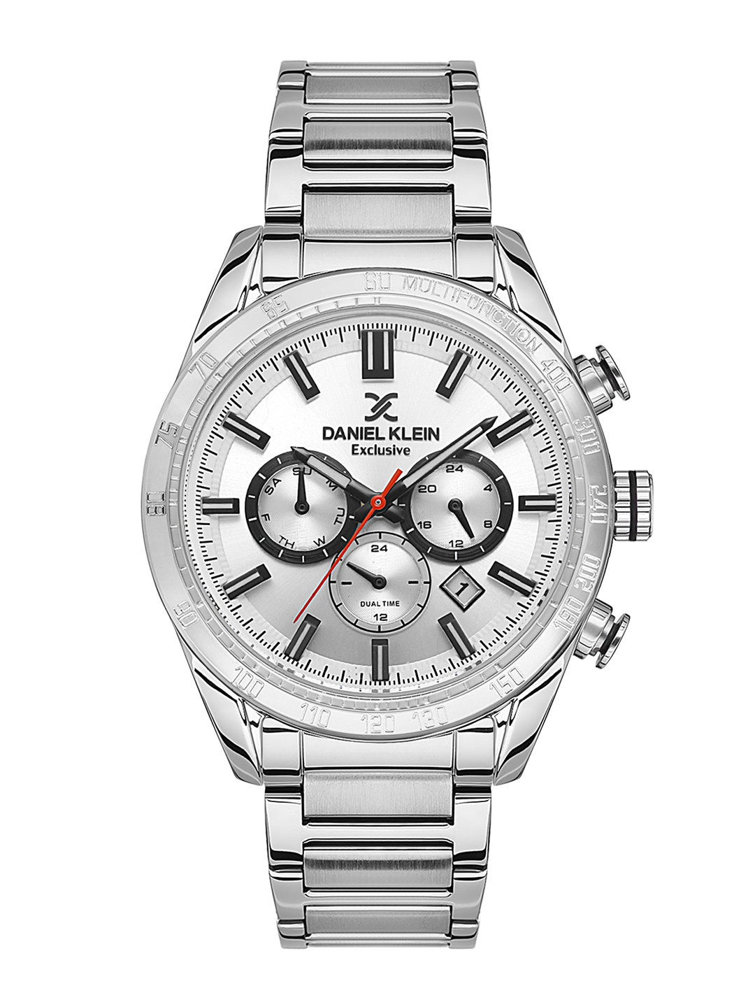 

Daniel Klein Men Bracelet Style Straps Analogue Watch DK.1.13536-1, Silver