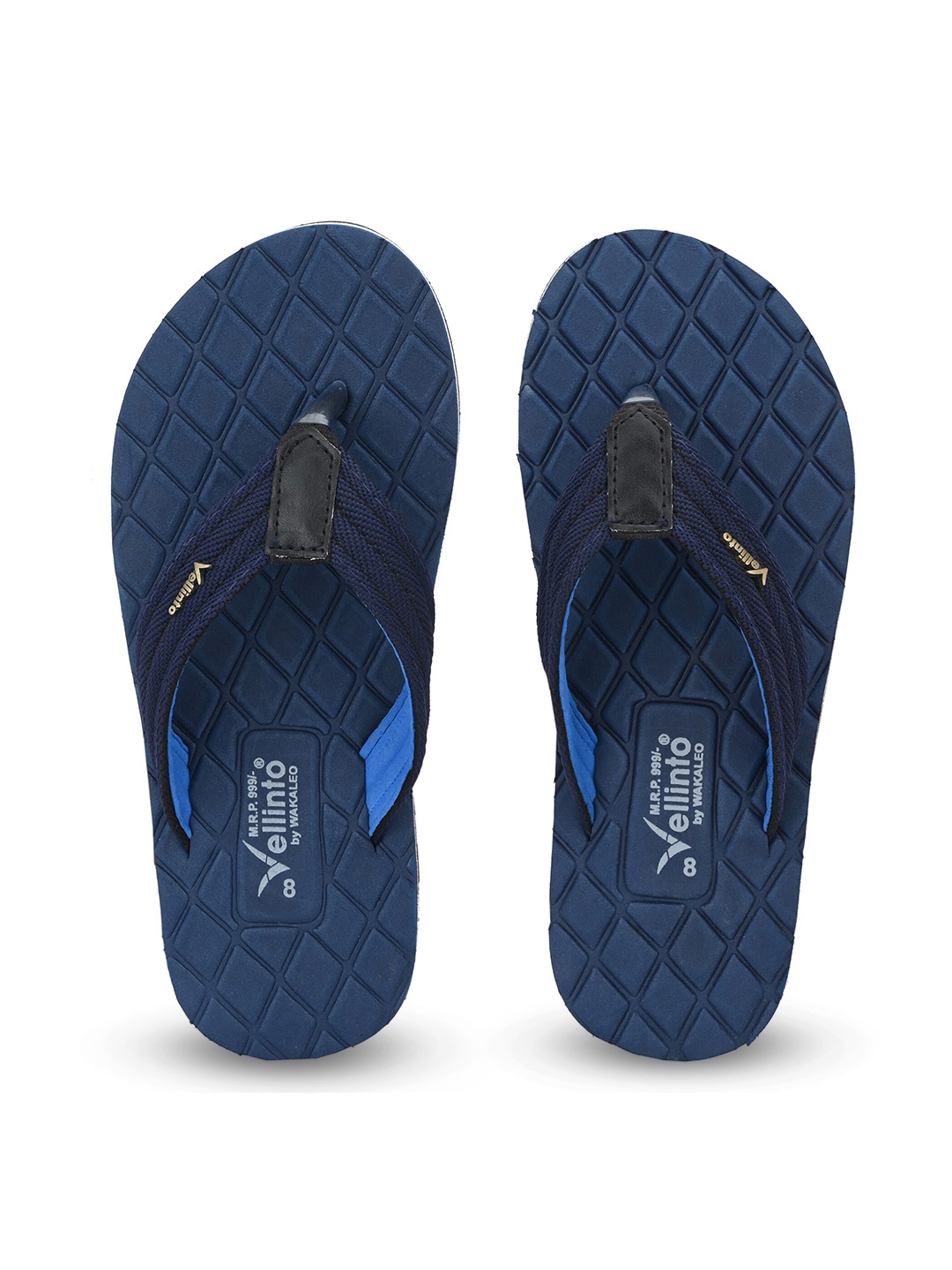 

Vellinto Men FRANK Thong Flip-Flops, Blue