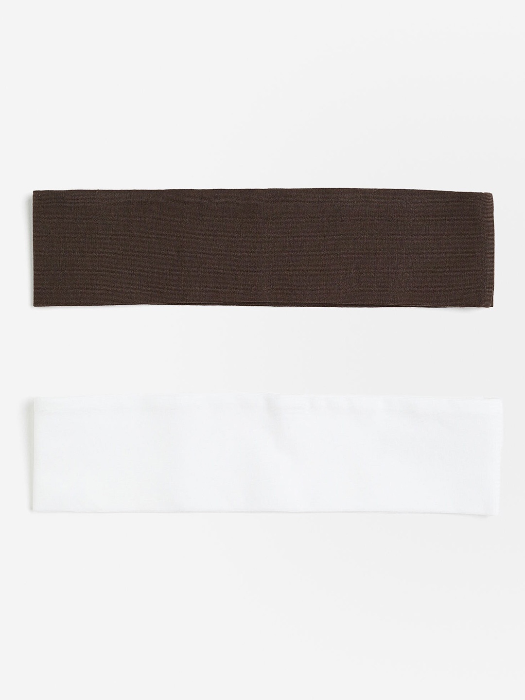 

H&M Women 2-Pack Jersey Headbands, Brown