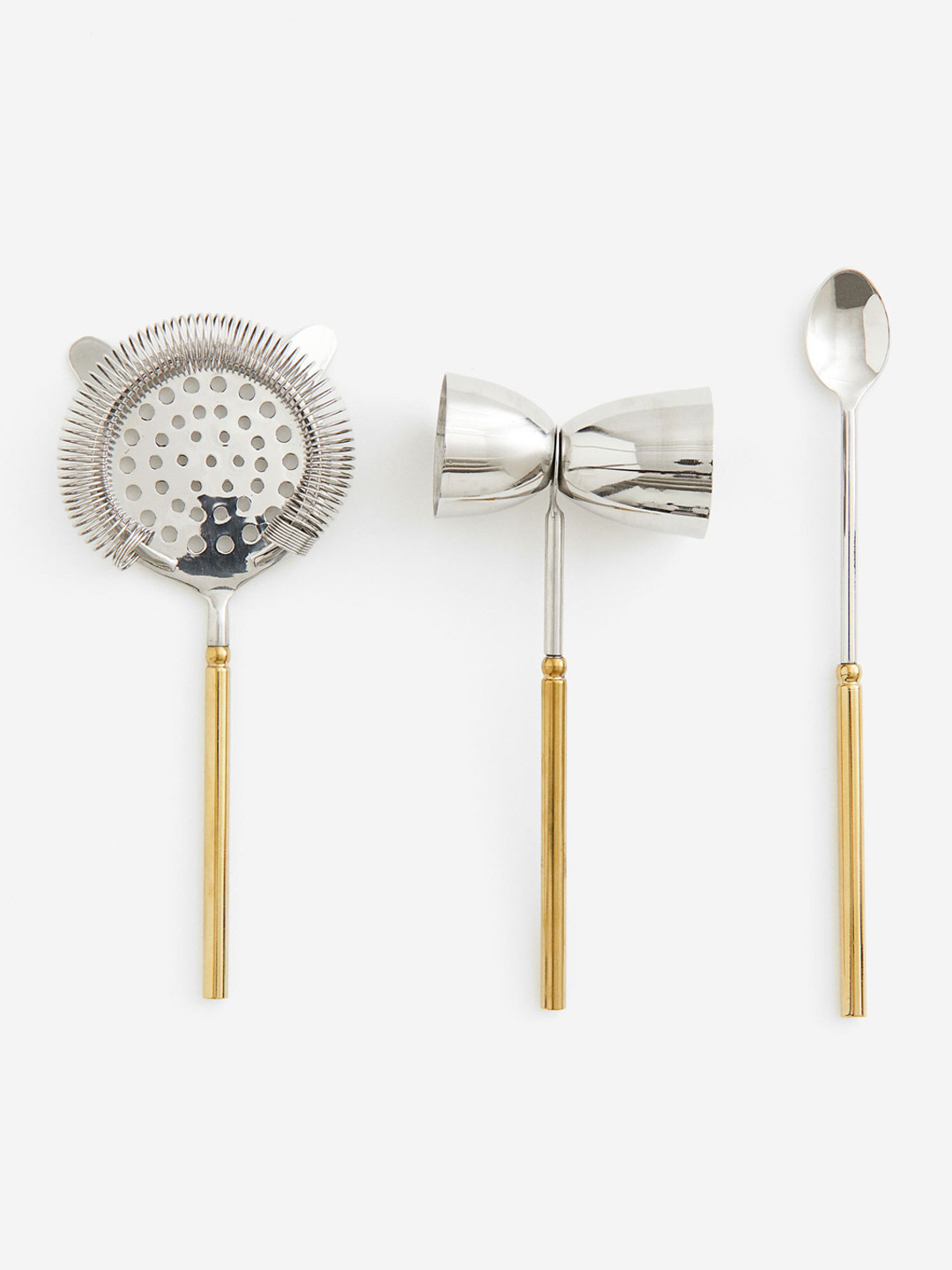 

H&M Silver-Toned Cocktail Set