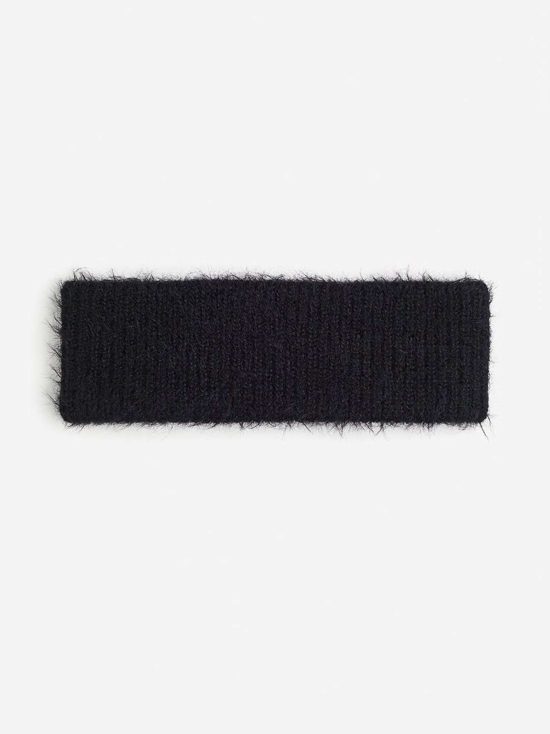 

H&M Fluffy Headband, Black