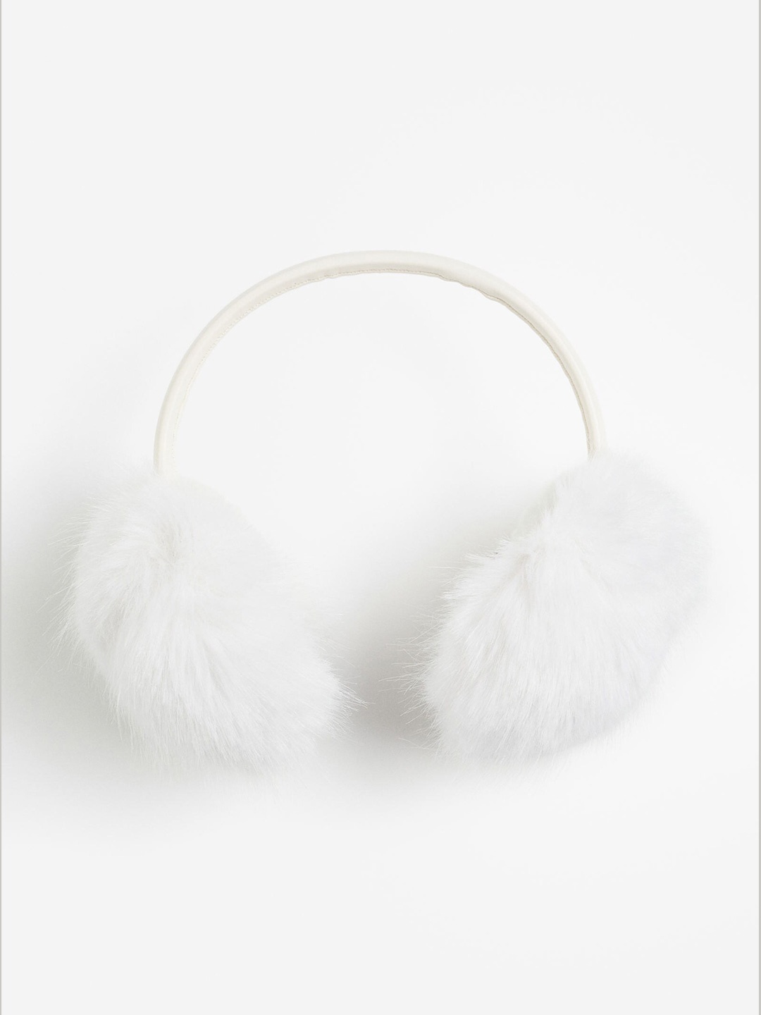 

H&M Fluffy Earmuffs, White