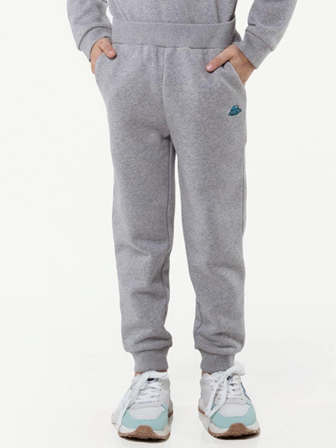 

One Friday Boys Cotton Regular Fit Joggers, Grey