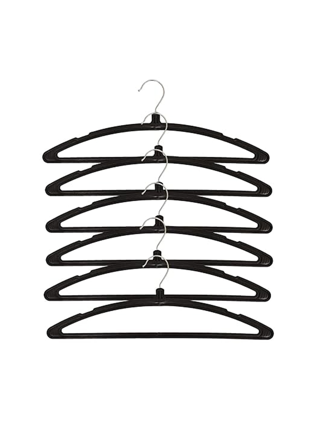 

Kuber Industries Black 24 Pieces Hangers