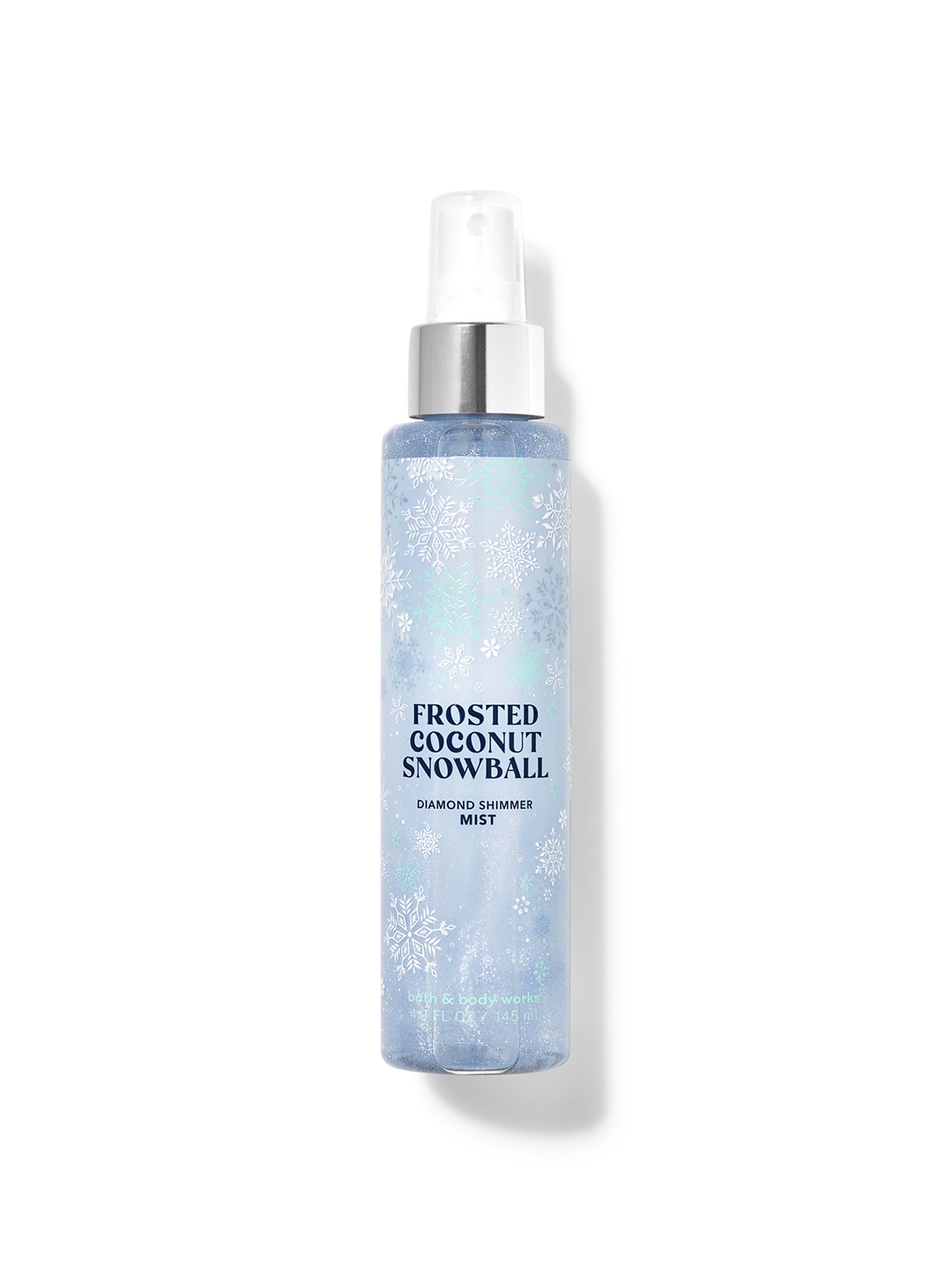 

Bath & Body Works Women Frosted Coconut Snowball Diamond Shimmer Body Mist - 145 ml, Blue