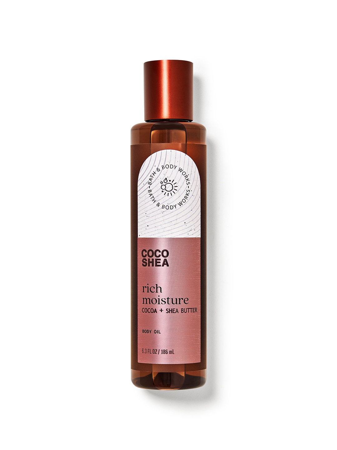 

Bath & Body Works Coco Shea Rich Moisture Body Oil - 186ml, Red
