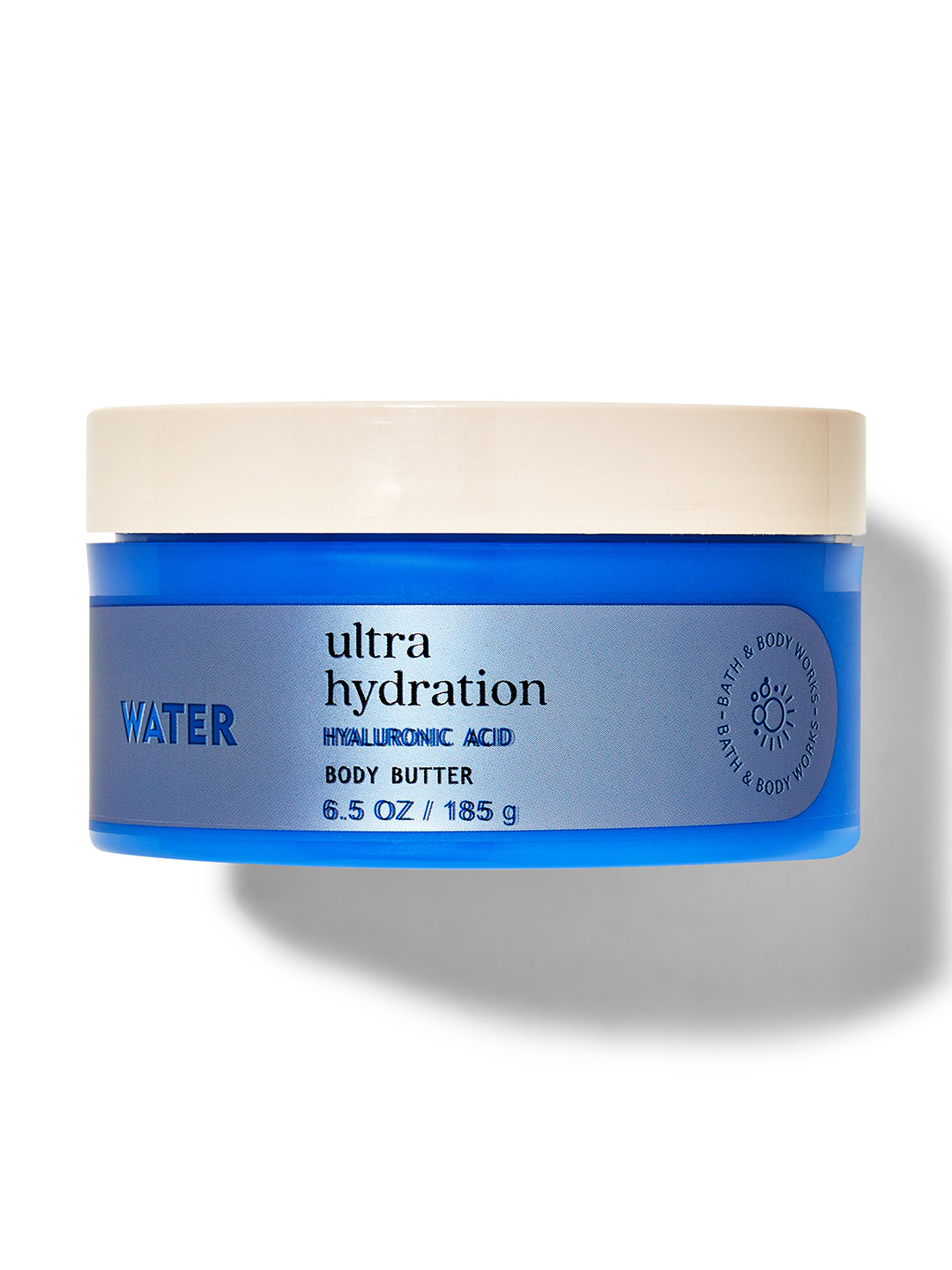 

Bath & Body Works Water Ultra Hydration Body Butter With Hyaluronic Acid - 185g, Blue