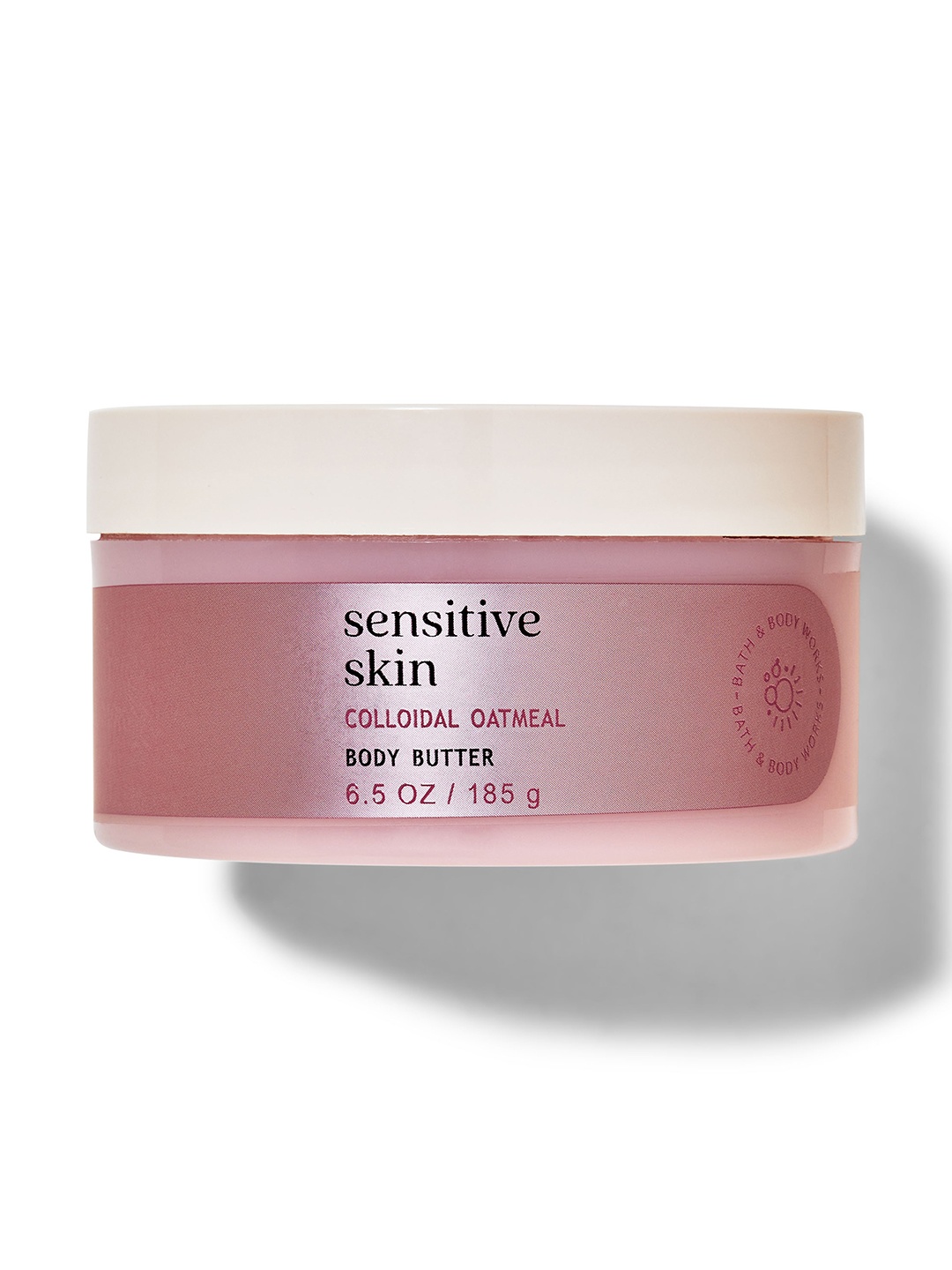 

Bath & Body Works Sensitive Skin with Colloidal Oatmeal Body Butter - 185g, Pink
