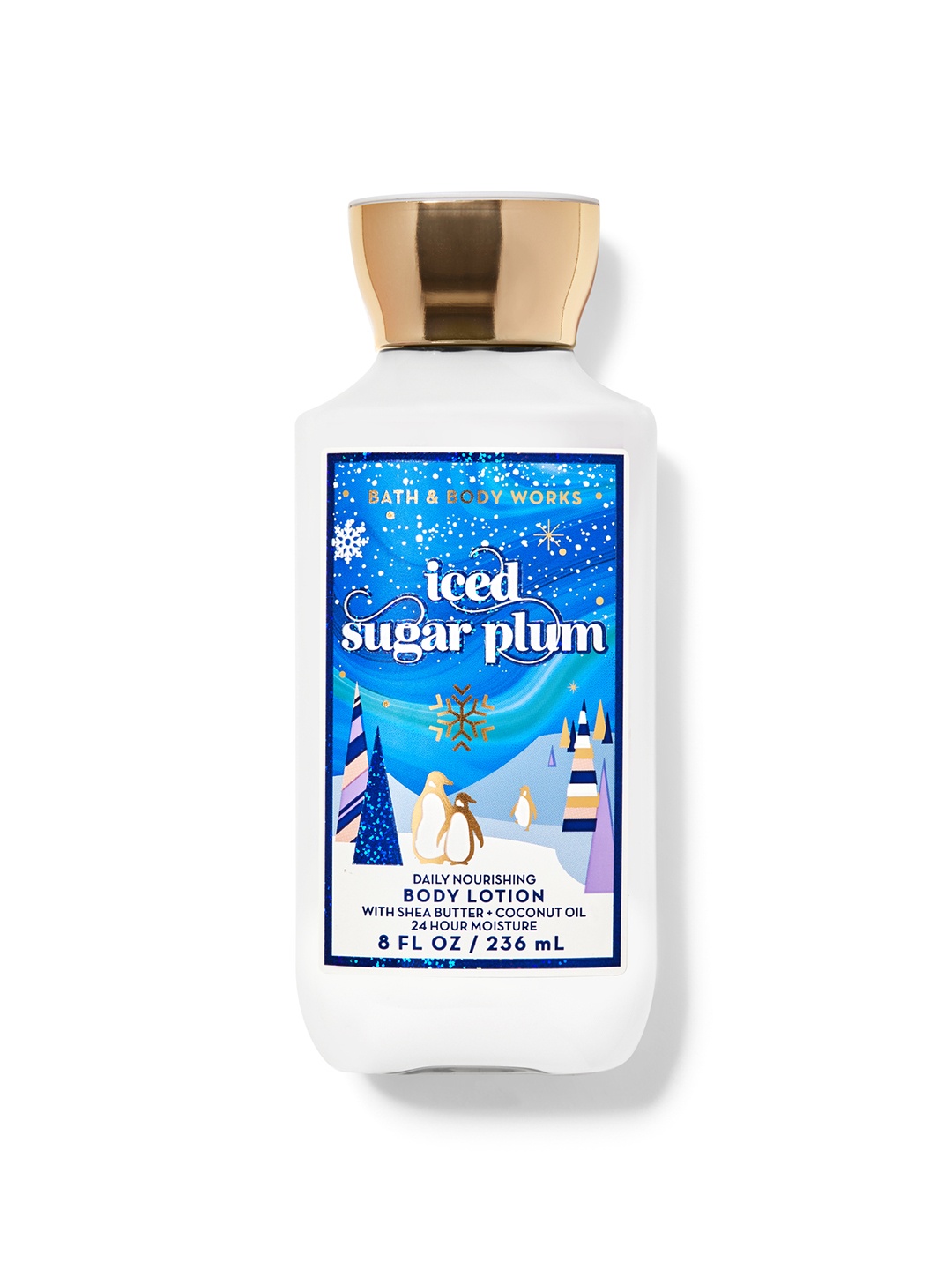 

Bath & Body Works Iced Sugar Plum Daily Nourishing Body Lotion - 236ml, Blue