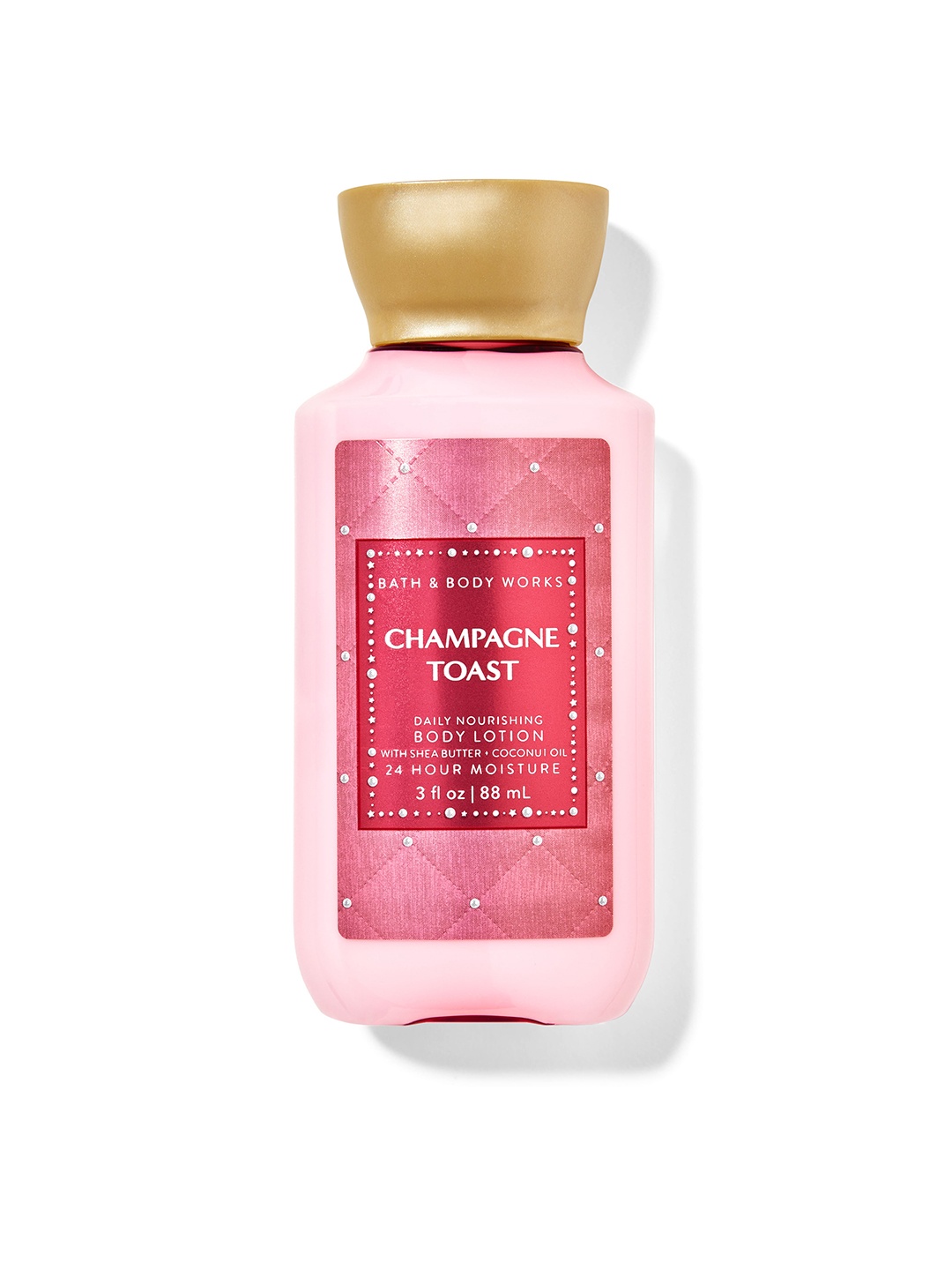 

Bath & Body Works Champagne Toast Travel Size Daily Nourishing Body Lotion - 88ml, Pink