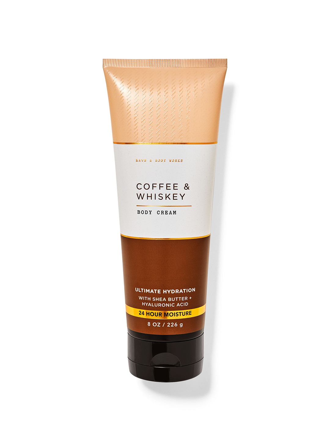 

Bath & Body Works Coffee & Whiskey Ultimate Hydration Body Cream with Shea Butter - 226 g, Brown