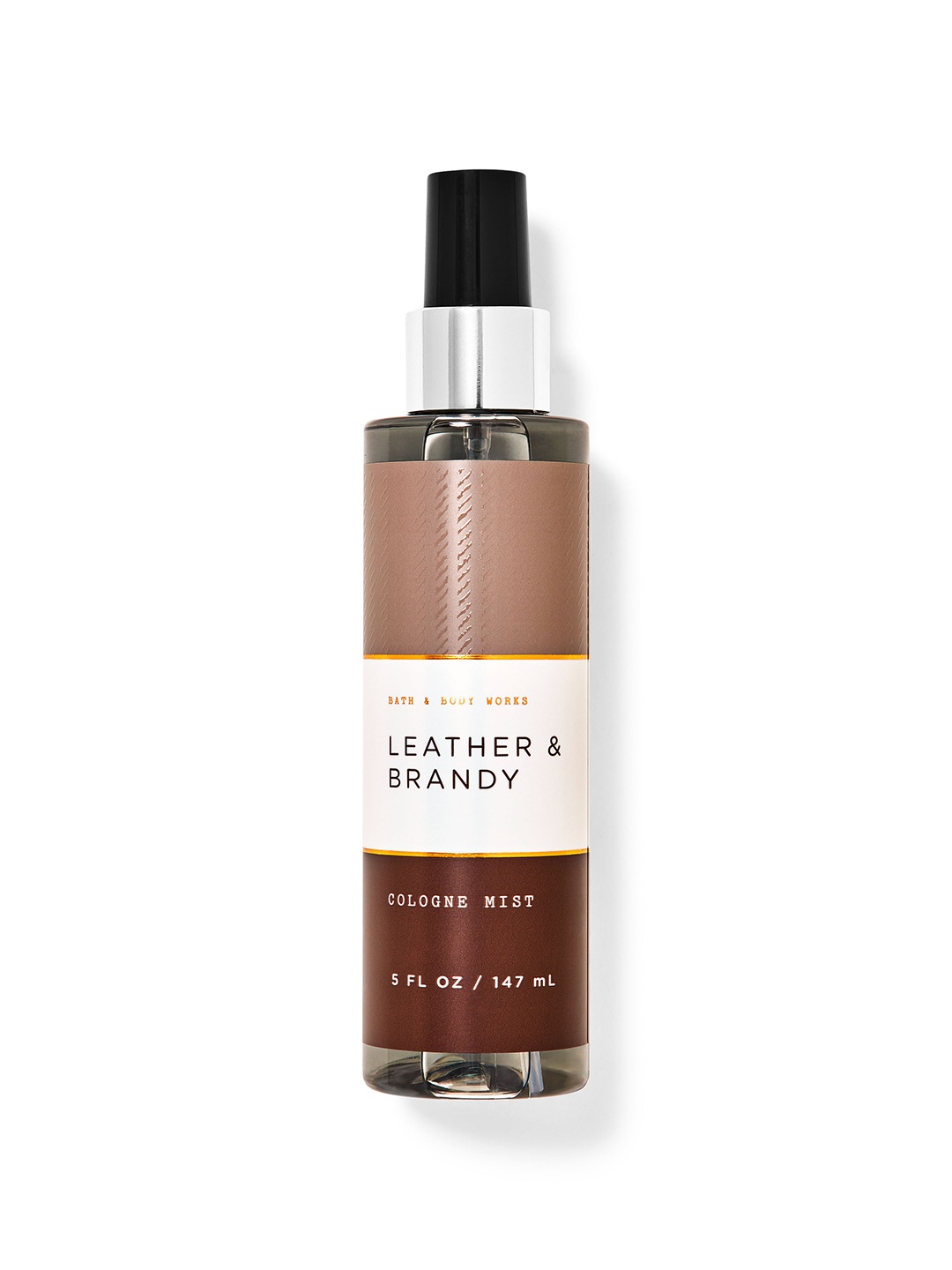 

Bath & Body Works Men Leather & Brandy Cologne Mist - 147 ml, Brown