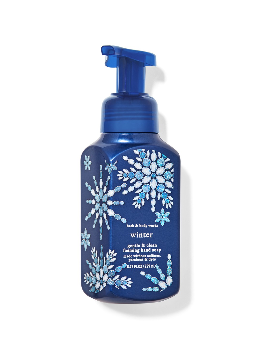 

Bath & Body Works Winter Gentle & Clean Foaming Hand Soap - 259 ml, Blue