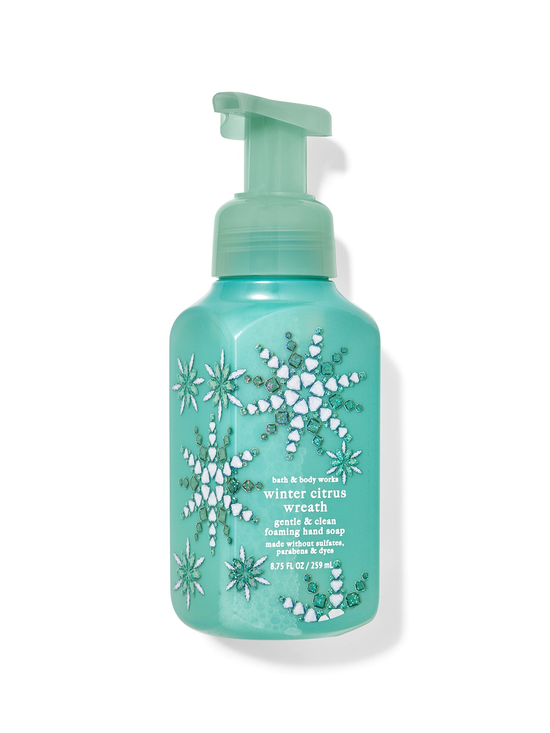 

Bath & Body Works Winter Citrus Wreath Gentle & Clean Foaming Hand Soap - 259 ml, Green
