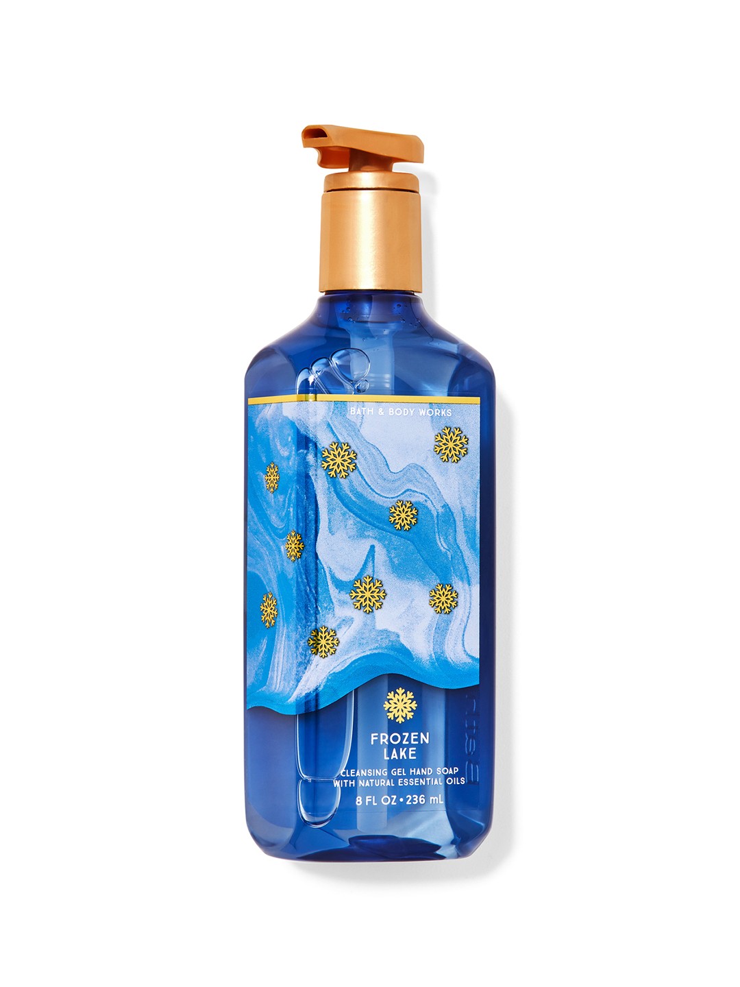 

Bath & Body Works Frozen Lake Cleansing Gel Hand Soap - 236 ml, Blue
